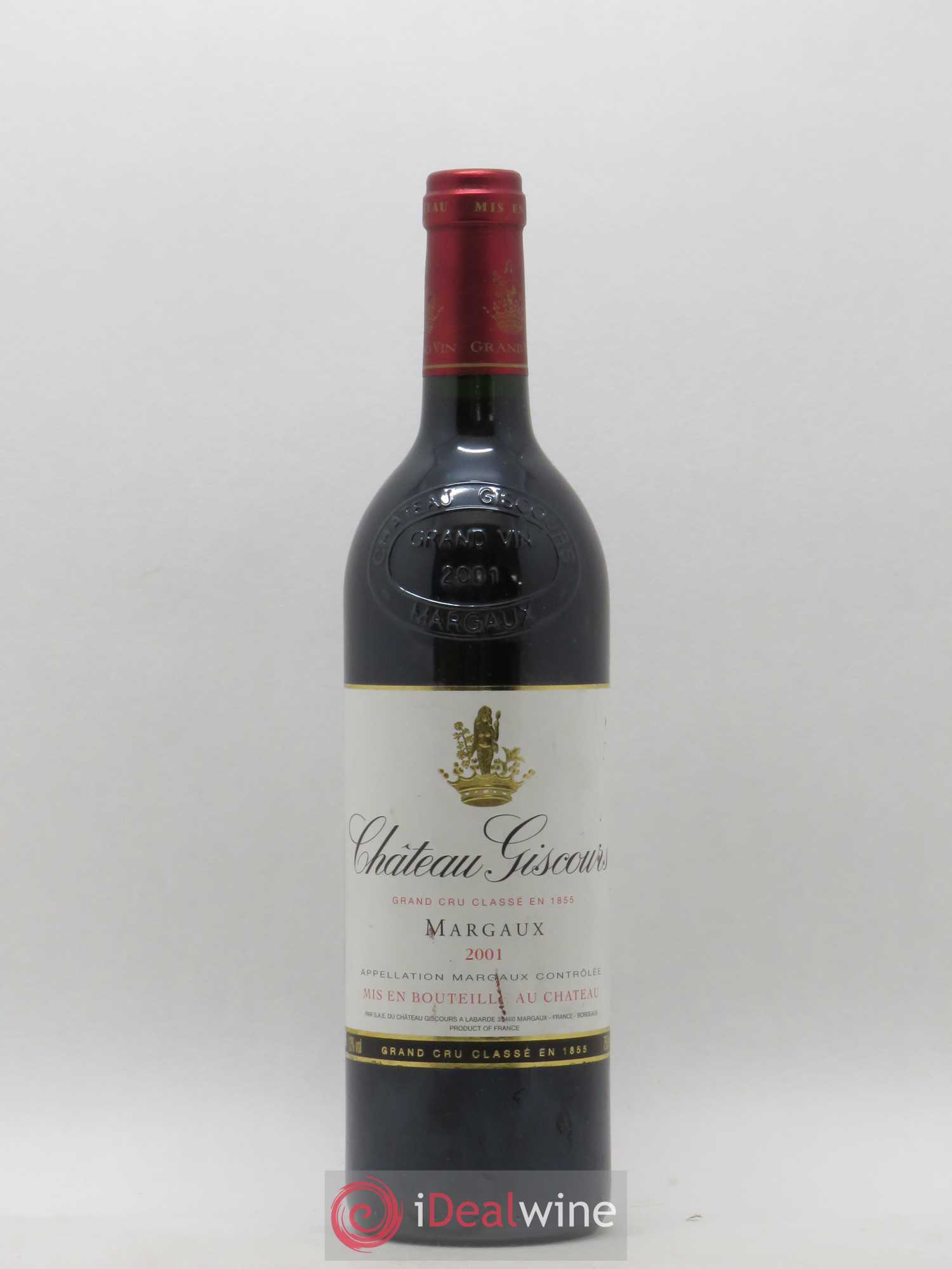 Château Giscours 3ème Grand Cru Classé 2001 - Lot de 1 bouteille - 0