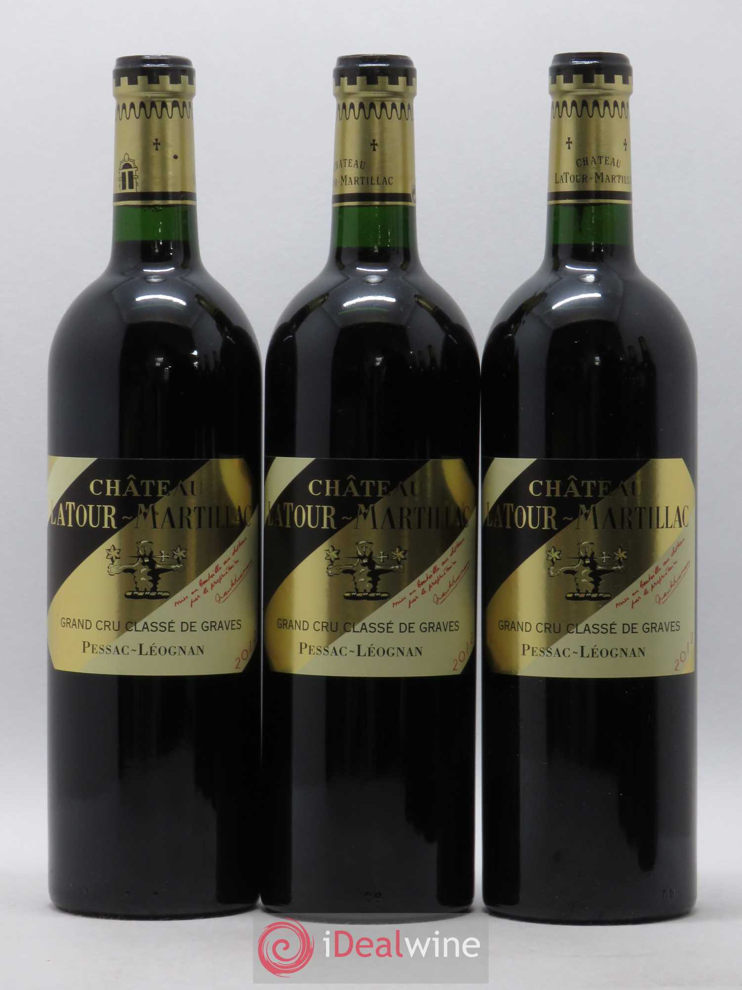 Château Latour-Martillac Cru Classé de Graves 2012 - Lot de 6 bouteilles - 1