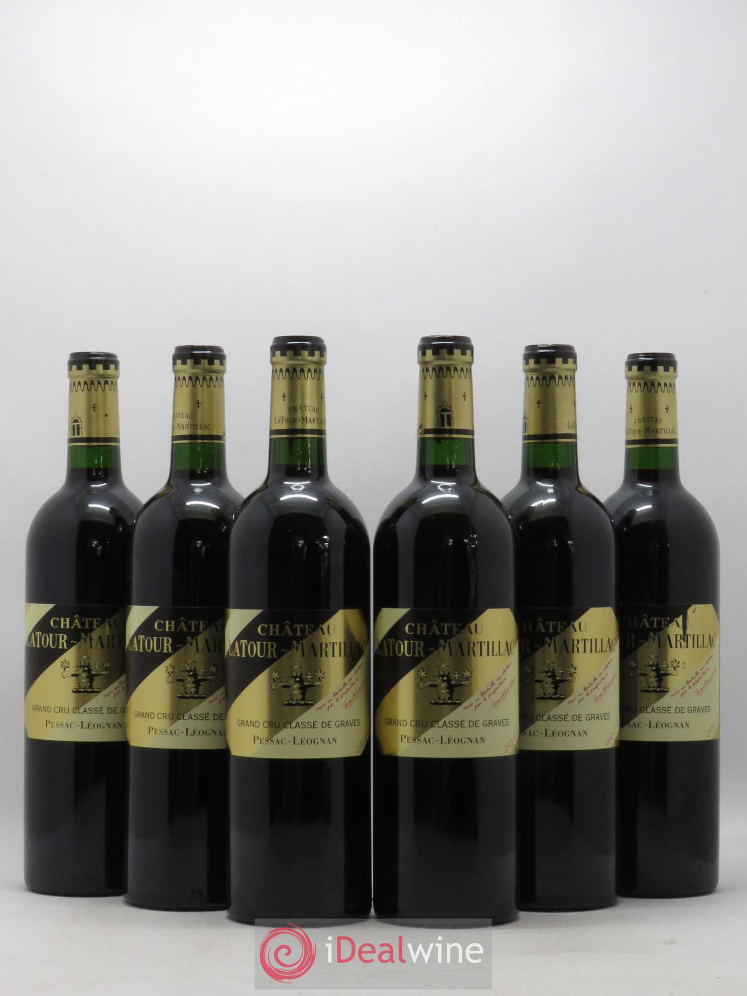 Château Latour-Martillac Cru Classé de Graves 2012 - Lot de 6 bouteilles - 0