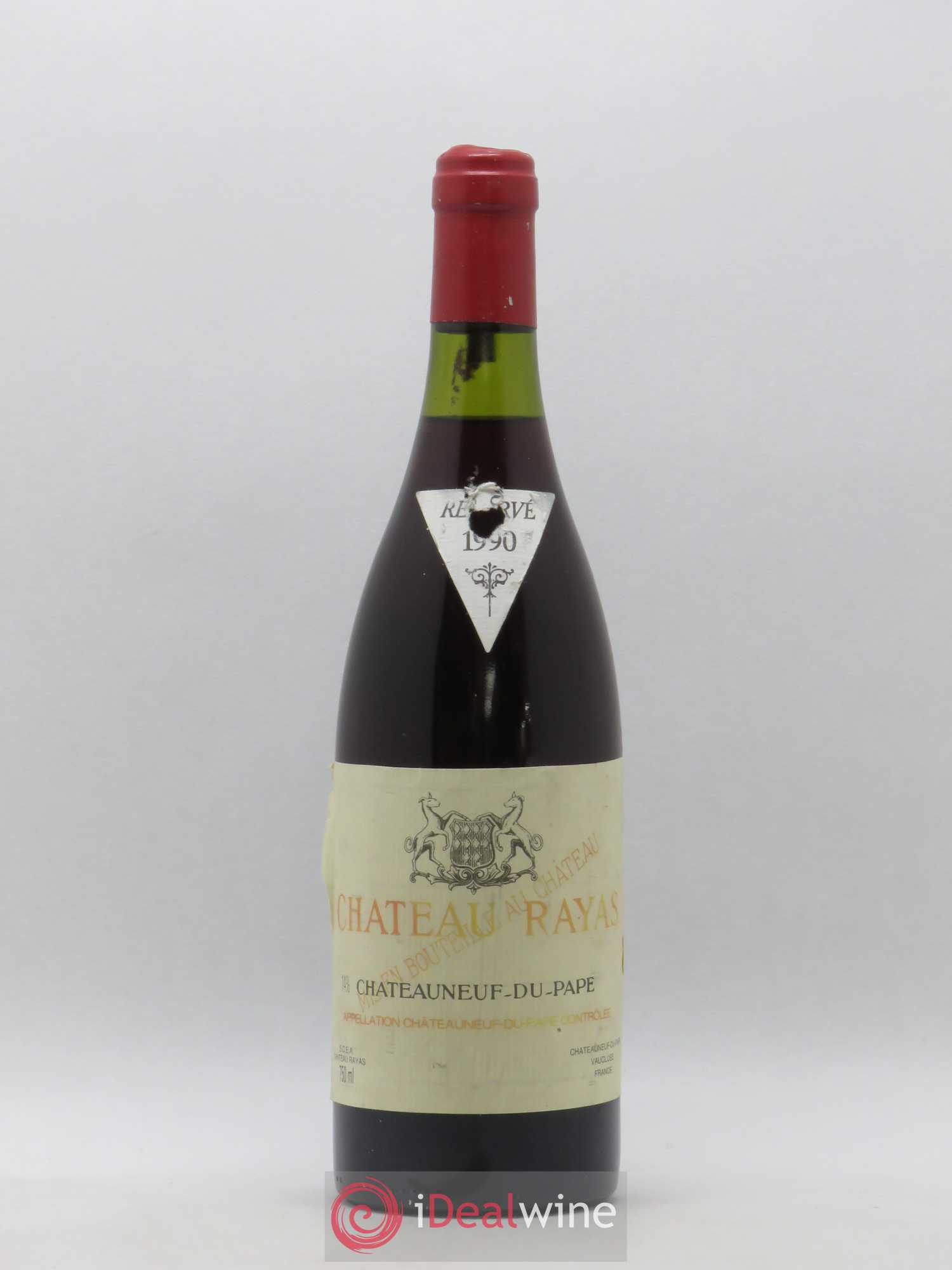 Châteauneuf-du-Pape Château Rayas Emmanuel Reynaud 1990 - Lot de 1 bouteille - 0