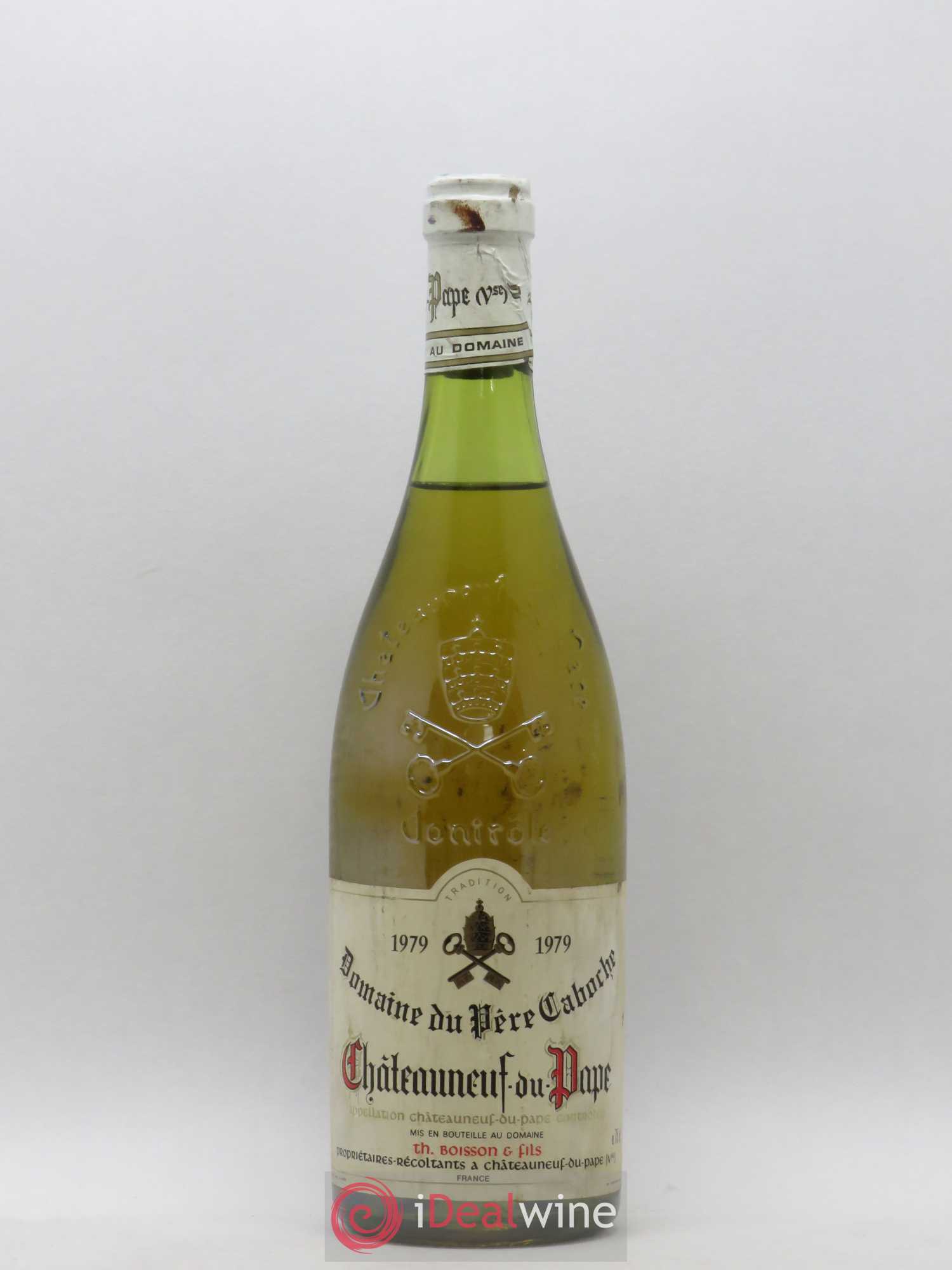 Châteauneuf-du-Pape Domaine du Père Caboche Th. Boisson et Fils 1979 - Posten von 1 Flasche - 0