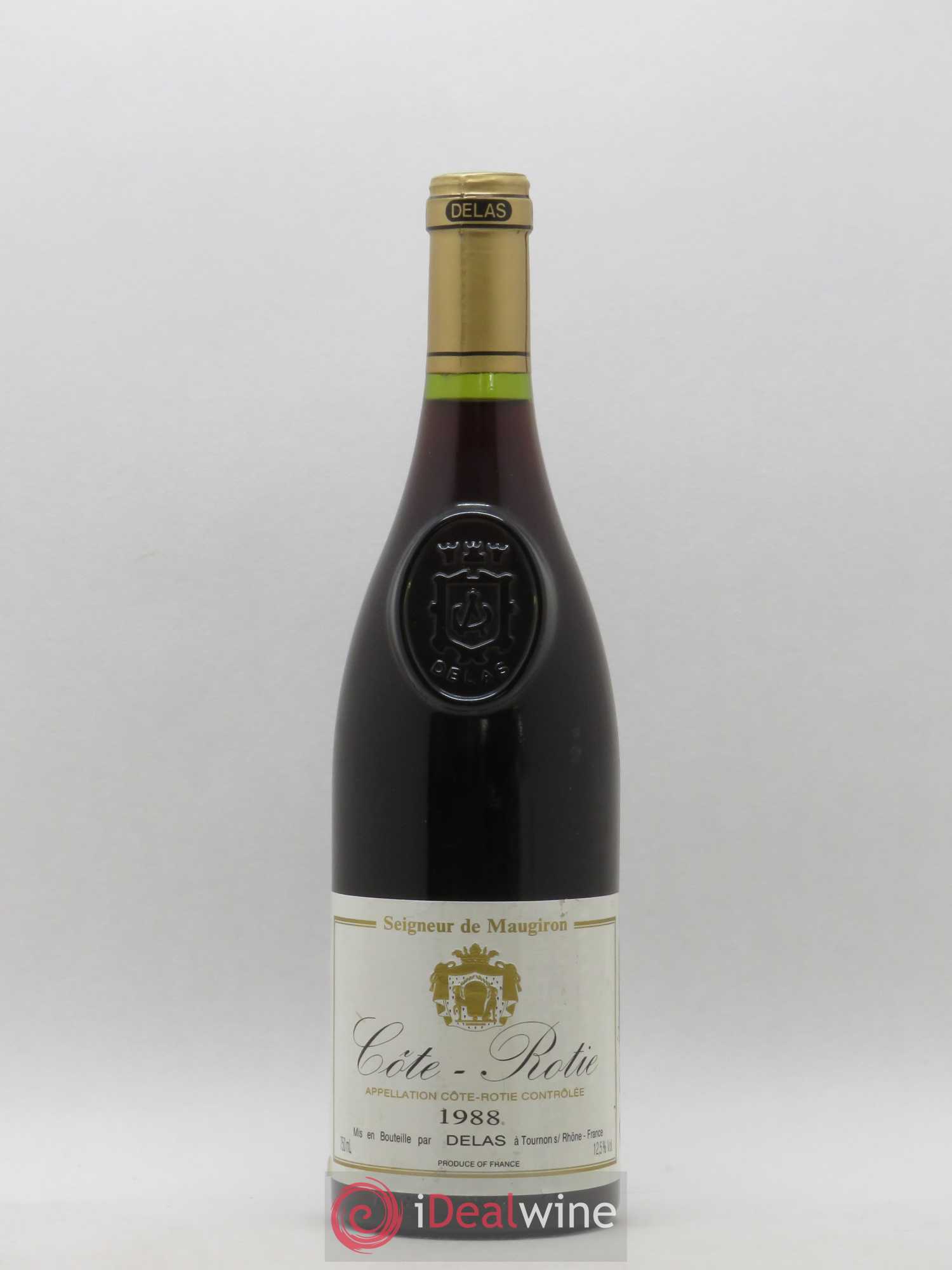 Côte-Rôtie Seigneur de Maugiron Delas Frères 1988 - Lot de 1 bouteille - 0