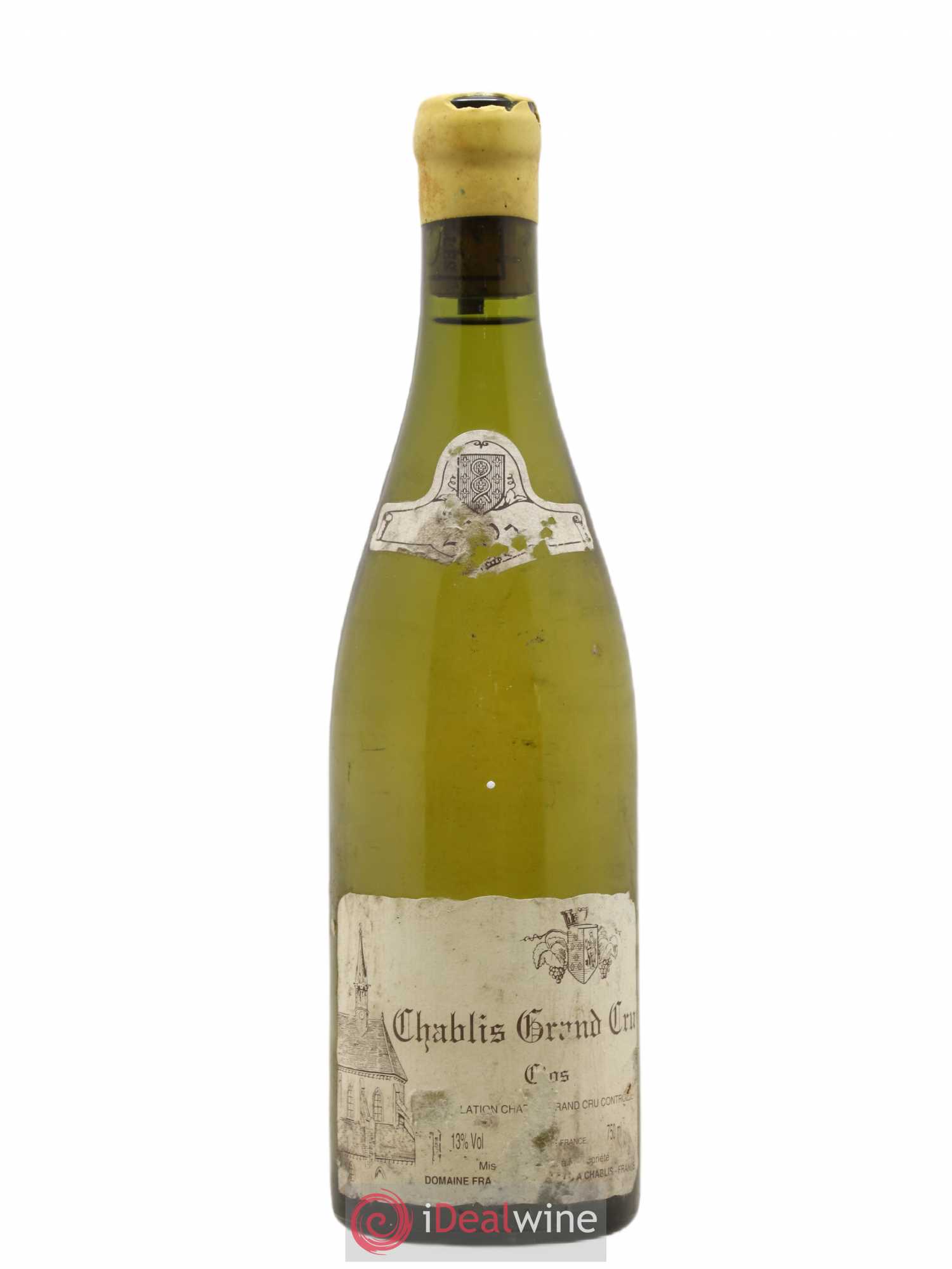 Chablis Grand Cru Clos Raveneau (Domaine) 2002 - Lot de 1 bouteille - 0