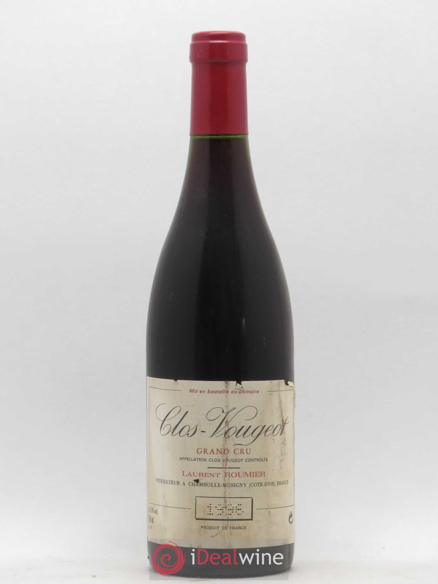 Clos de Vougeot Grand Cru Laurent Roumier 1996 - Lot de 1 bouteille - 0