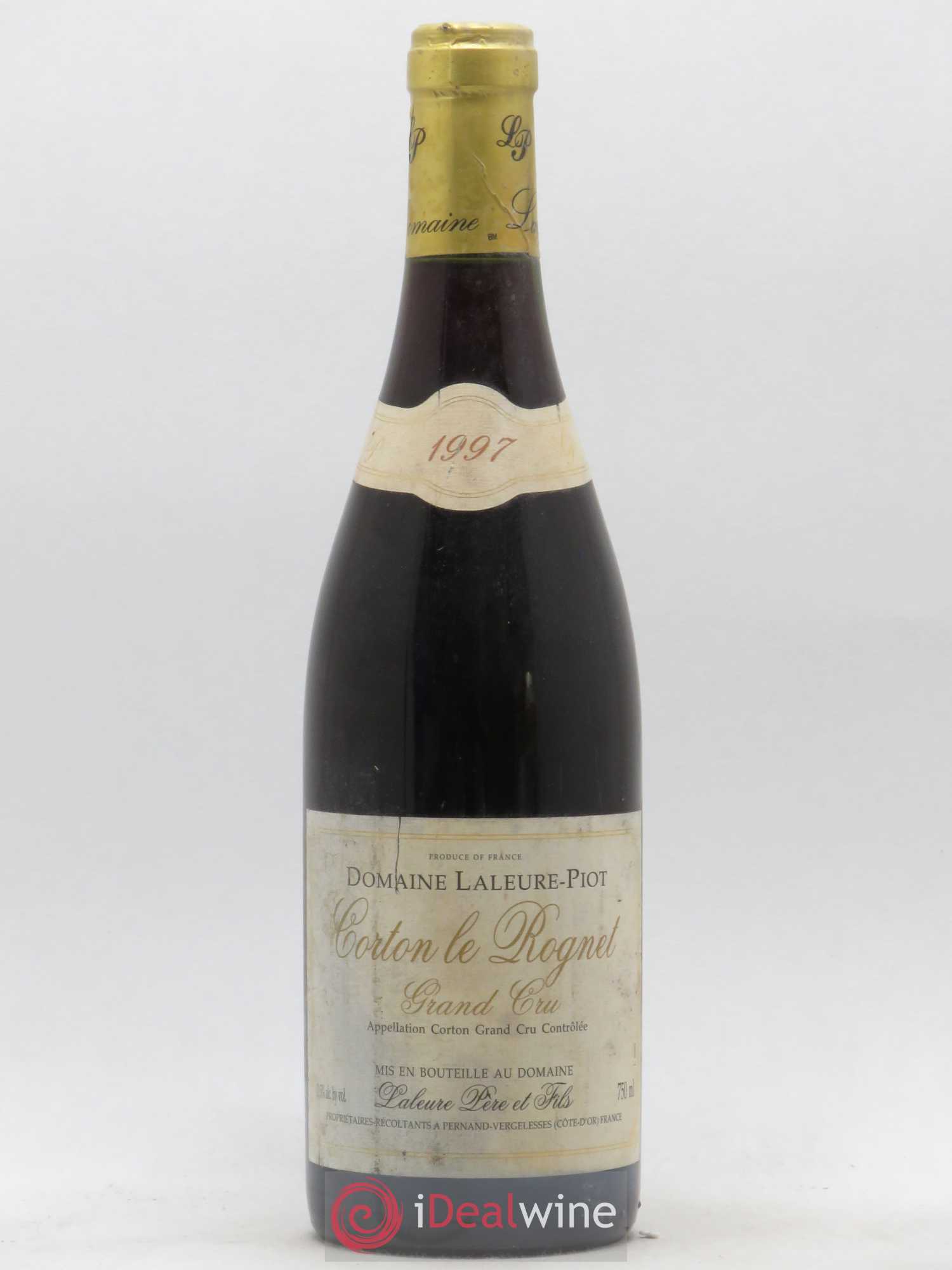 Corton Grand Cru Le Rognet Laleure Piot 1997 - Lot de 1 bouteille - 0
