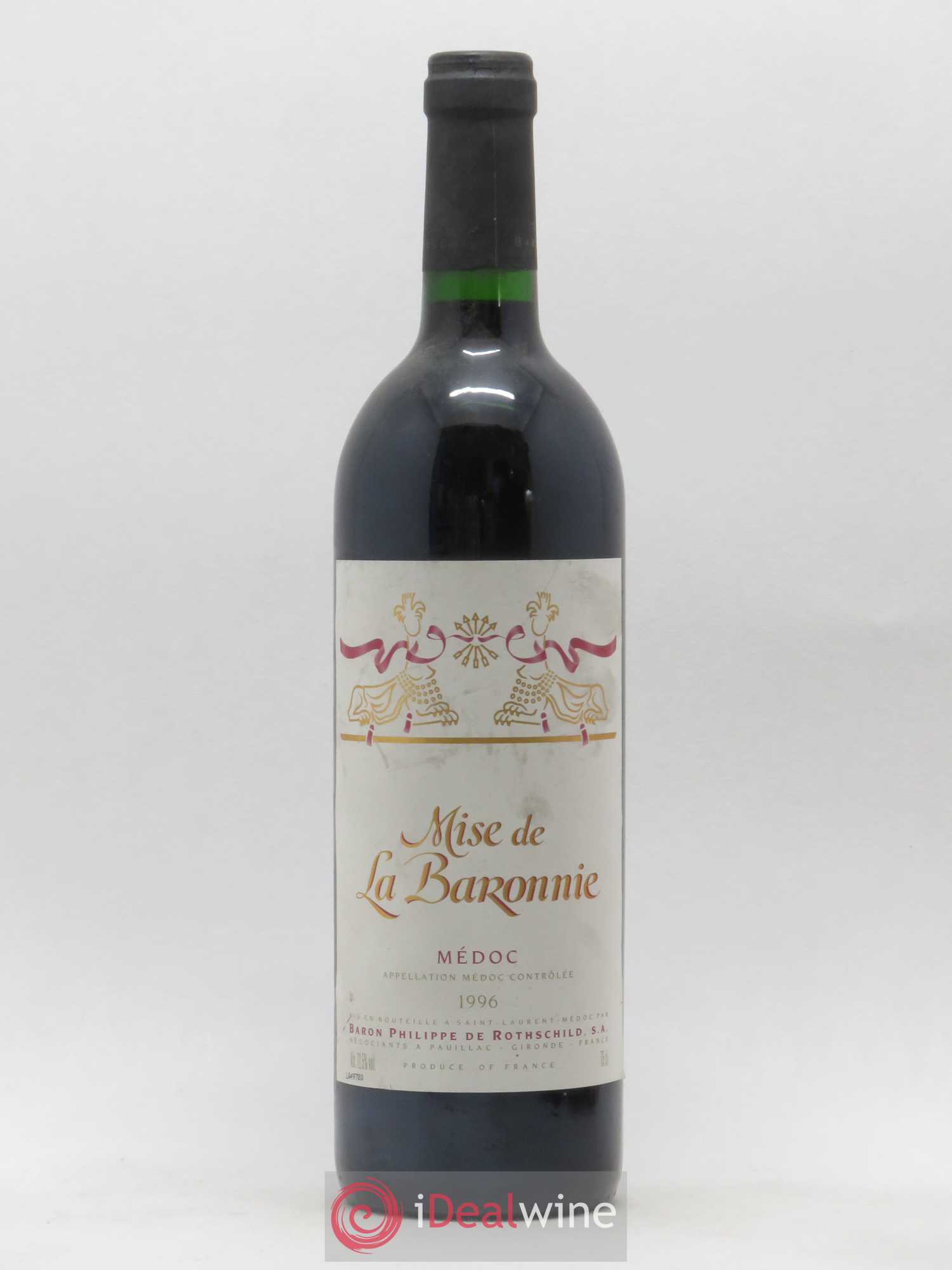 Médoc Mise de la baronnie 1996 - Posten von 1 Flasche - 0