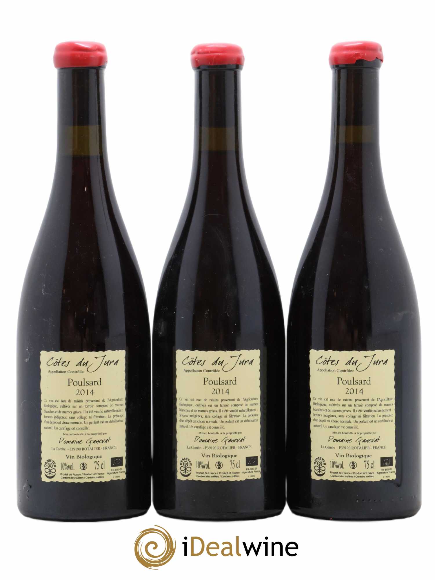 Côtes du Jura Cuvée de l'Enfant Terrible Jean-François Ganevat (Domaine) 2014 - Lot de 3 bouteilles - 1