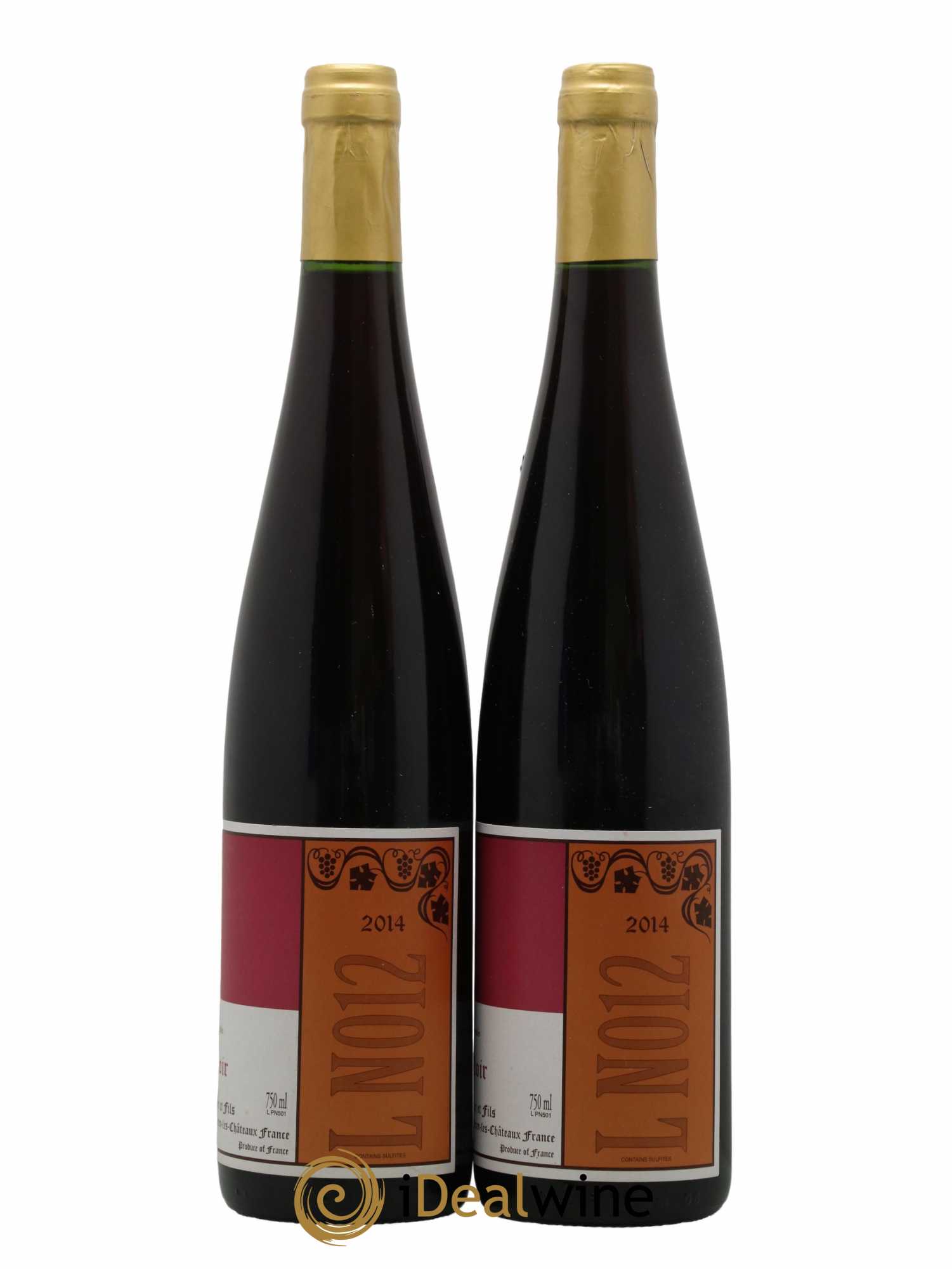 Alsace Pinot Noir LN012 Gérard Schueller (Domaine) 2014 - Lot de 2 bouteilles - 1