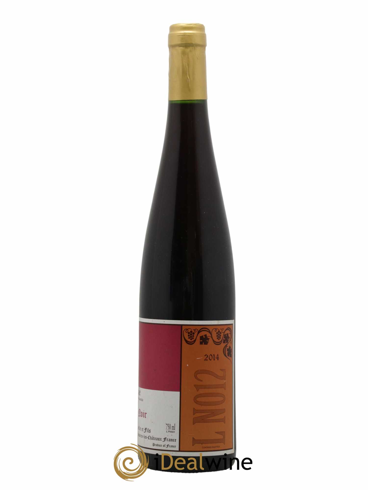 Alsace Pinot Noir LN012 Gérard Schueller (Domaine) 2014 - Lot de 1 bouteille - 1