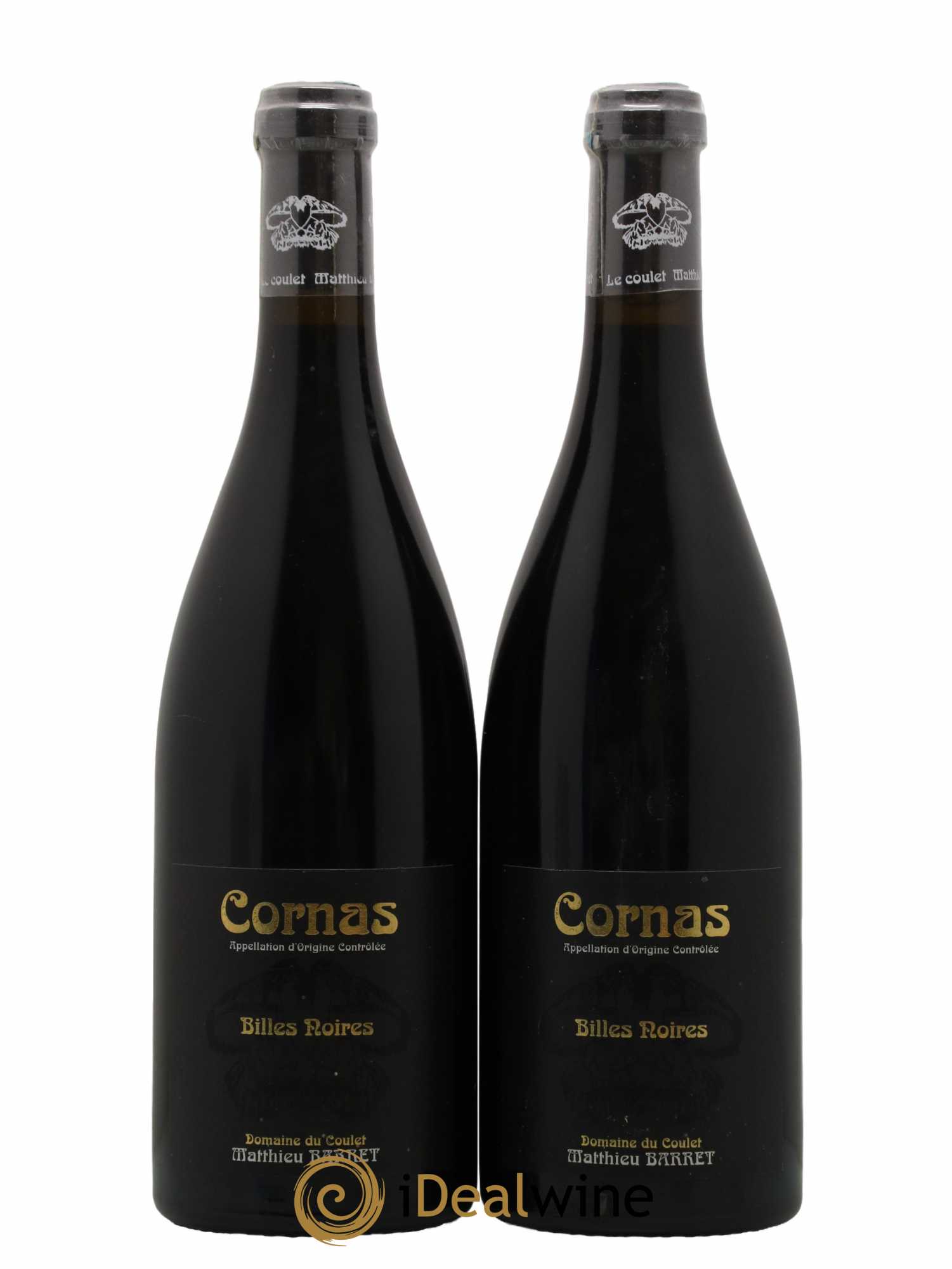 Cornas Billes Noires Coulet (Domaine du) - Matthieu Barret 2010 - Lot of 2 bottles - 0