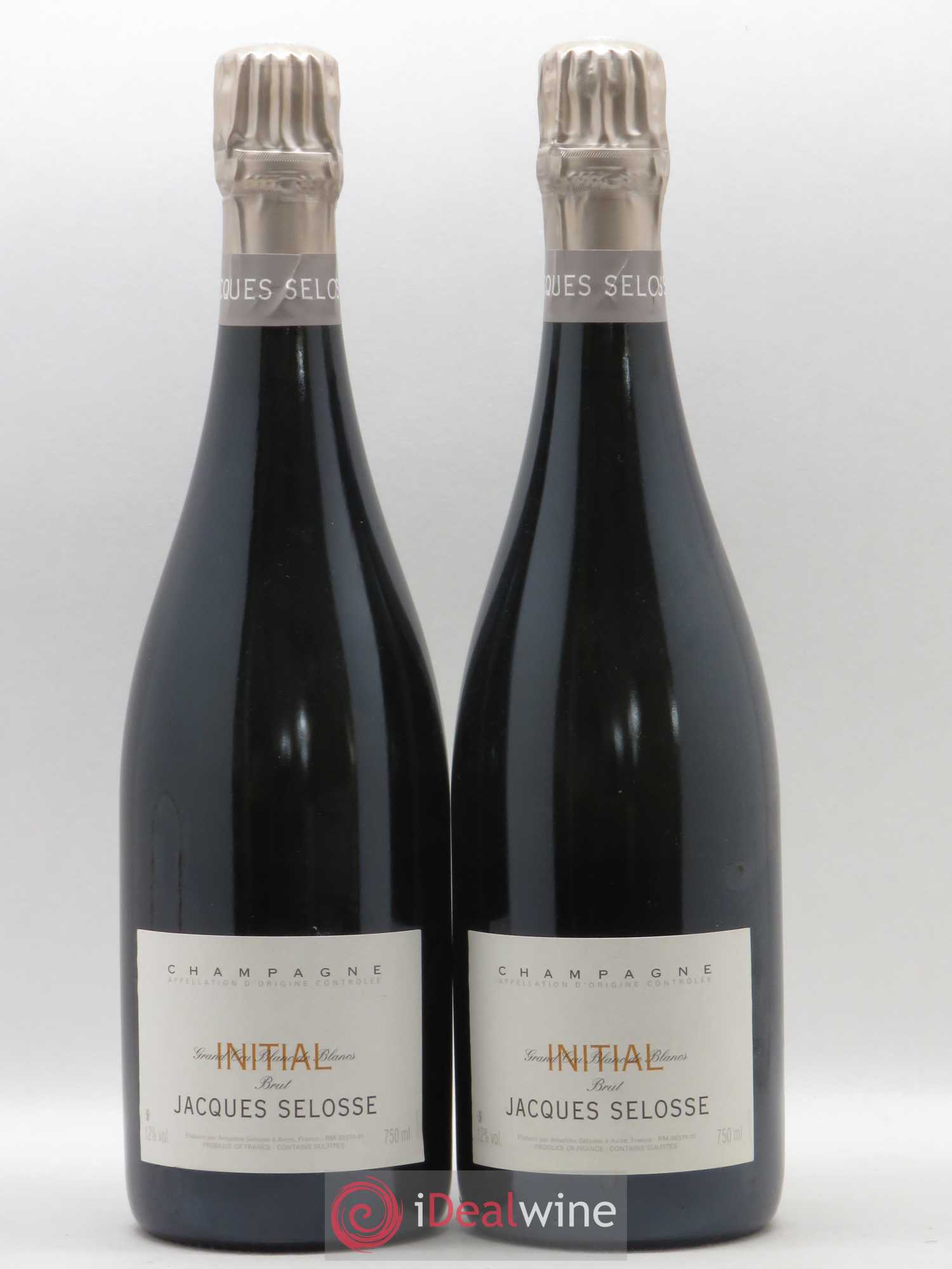 Initial Brut Jacques Selosse - Lot de 2 bouteilles - 0