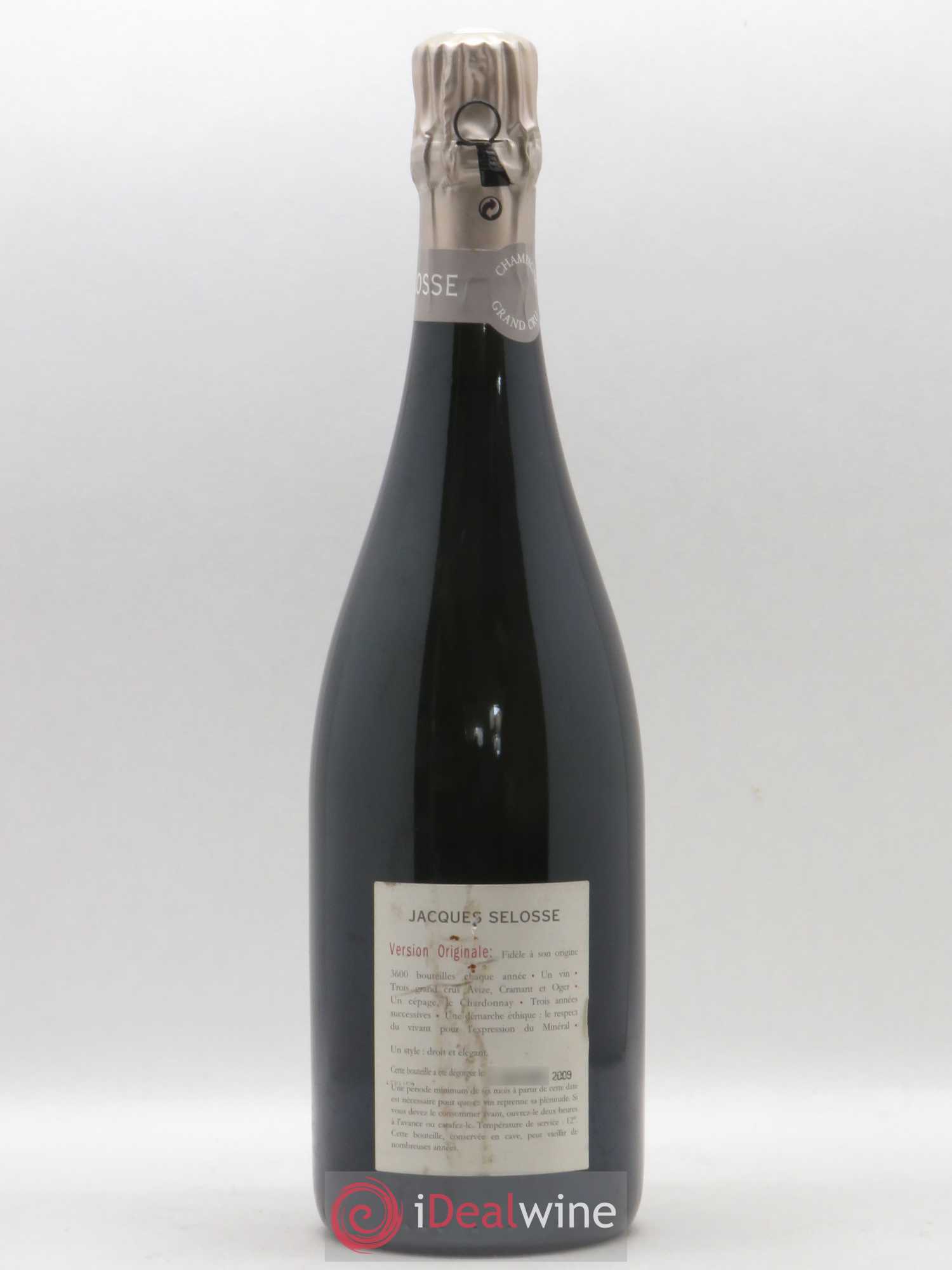 Version Originale Jacques Selosse - Lot de 1 bouteille - 1