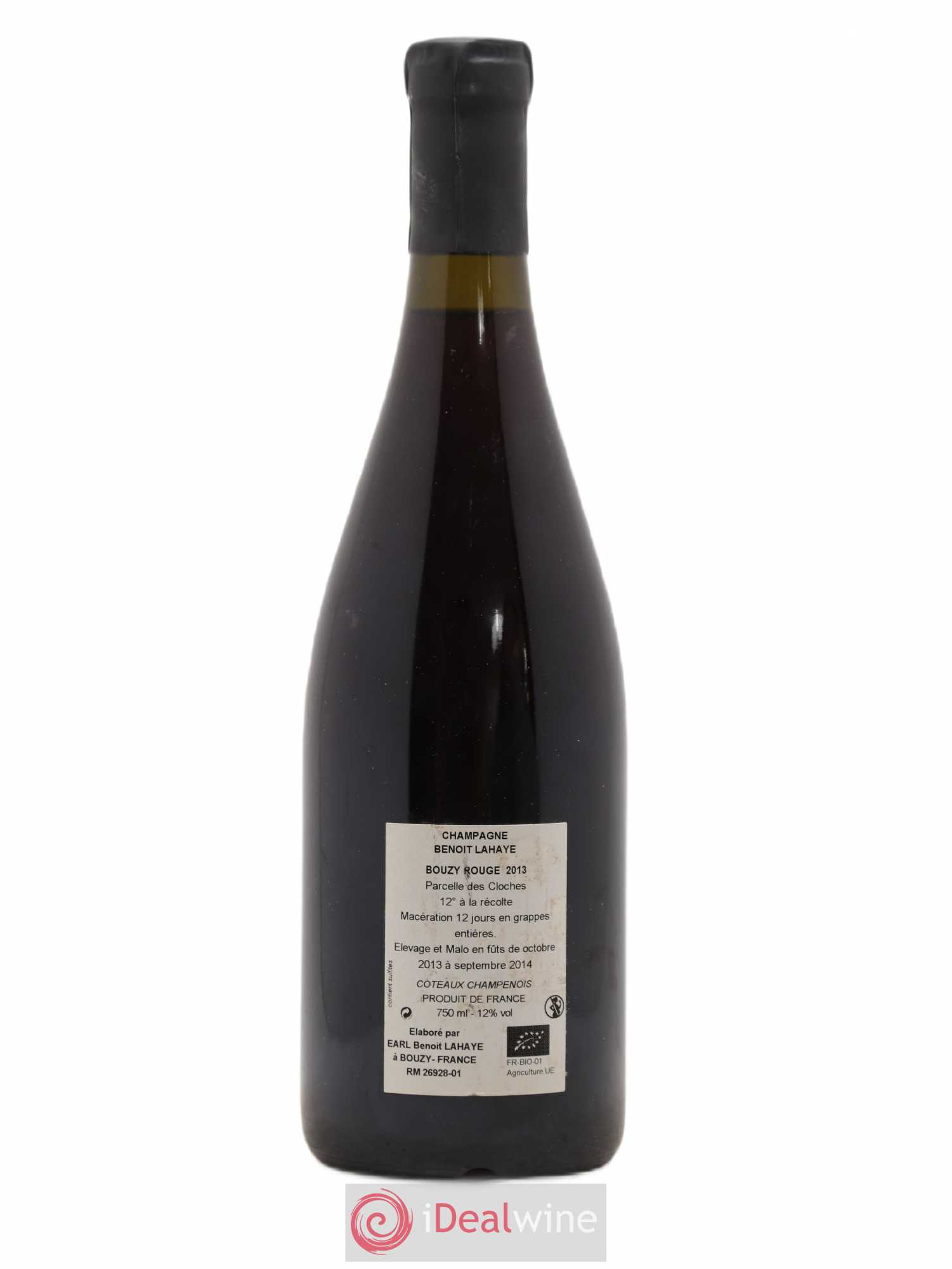 Coteaux Champenois Bouzy - Les Cloches Benoit Lahaye 2013 - Lotto di 1 bottiglia - 1