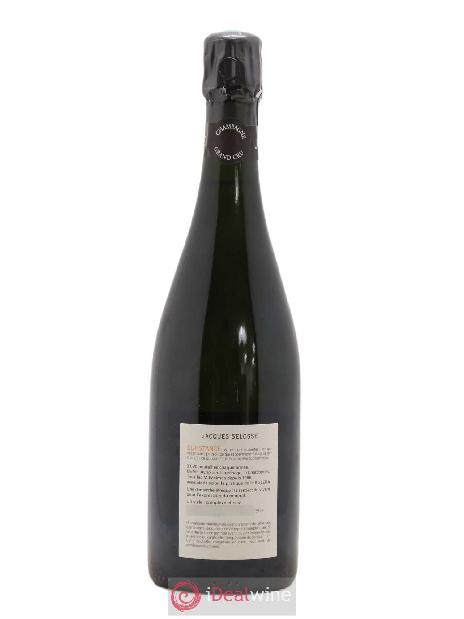Substance Jacques Selosse - Lot de 1 bouteille - 1