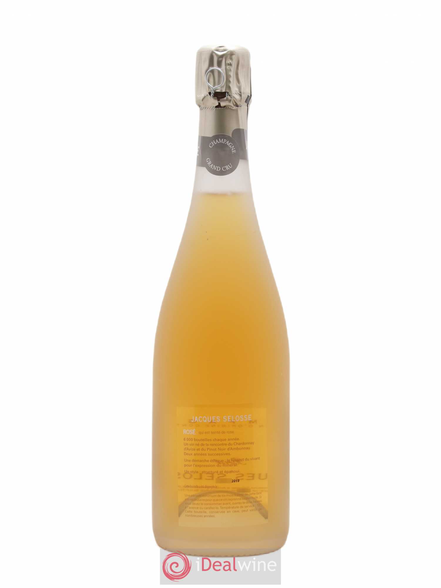 Rosé Brut Jacques Selosse - Lot de 1 bouteille - 1