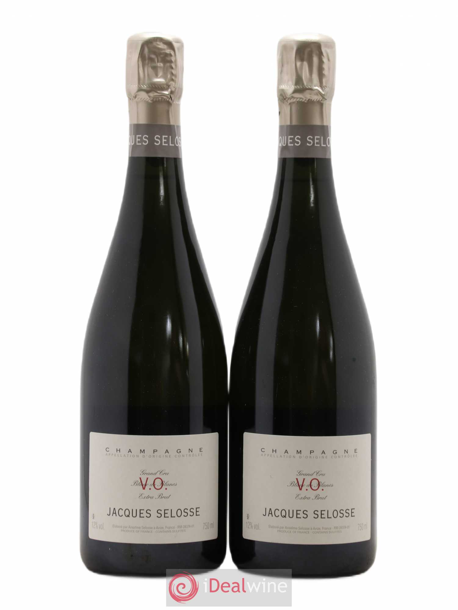 Version Originale Jacques Selosse - Lot de 2 bouteilles - 0