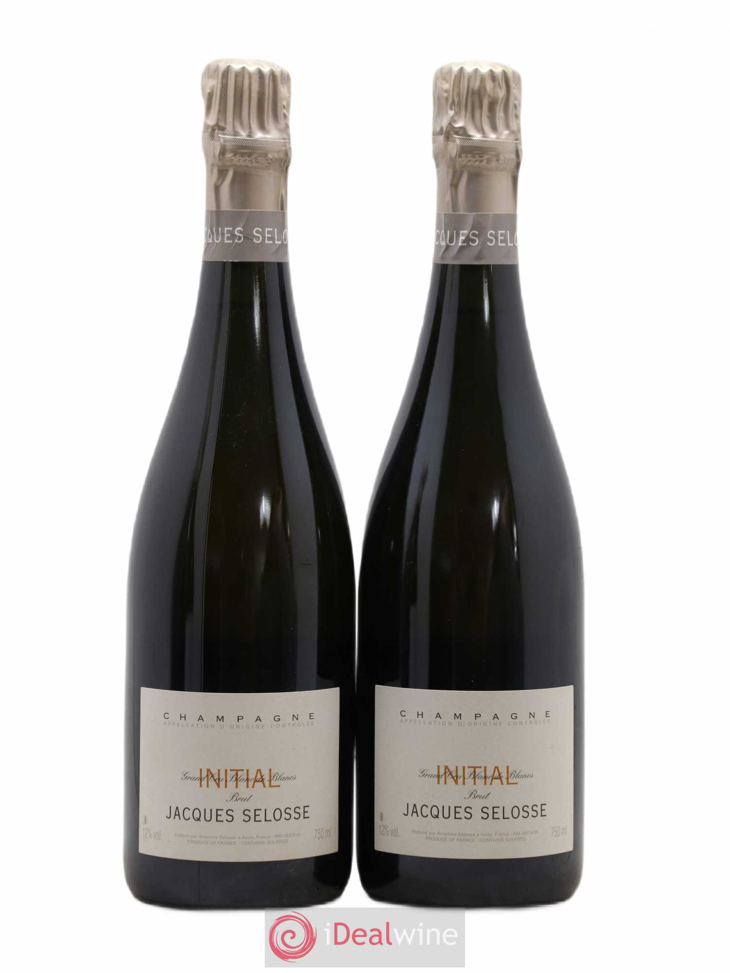 Initial Brut Jacques Selosse - Lot de 2 bouteilles - 0