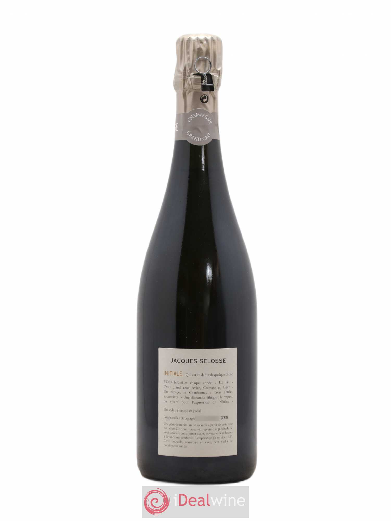 Initial Brut Jacques Selosse - Lot de 1 bouteille - 1