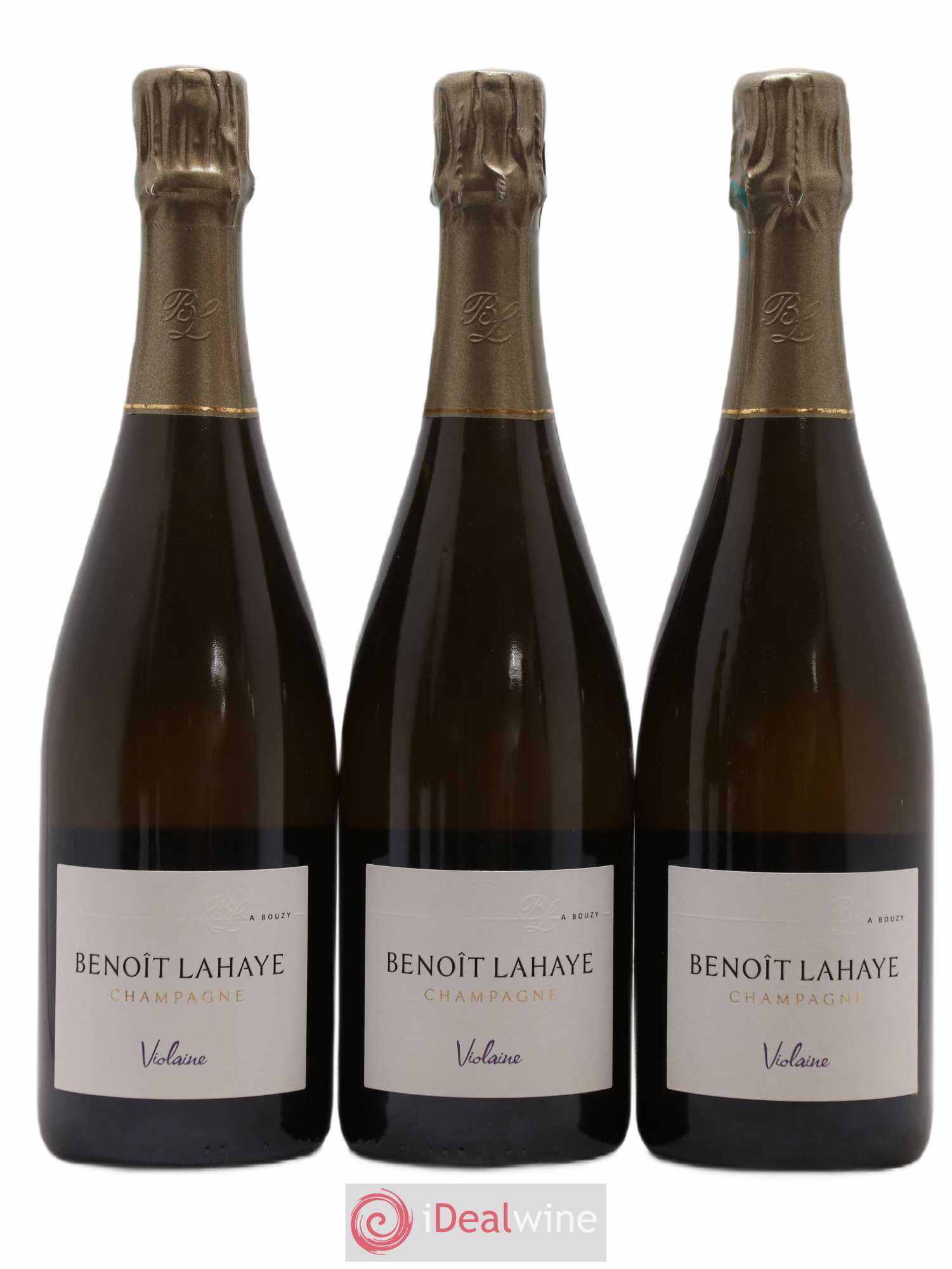 Violaine Brut Nature Benoit Lahaye 2011 - Lot de 3 bouteilles - 0
