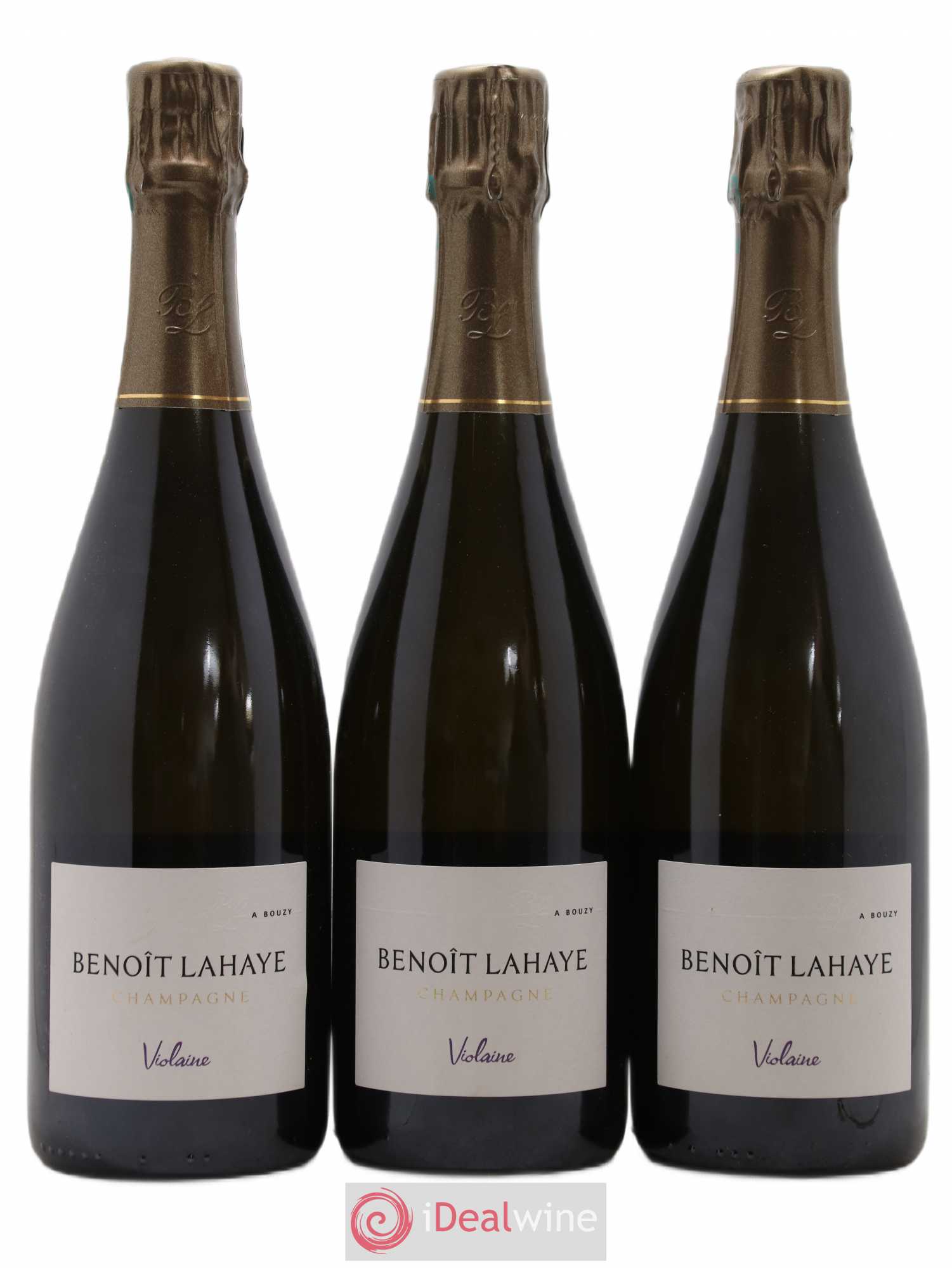 Violaine Brut Nature Benoit Lahaye 2013 - Lot de 3 bouteilles - 0