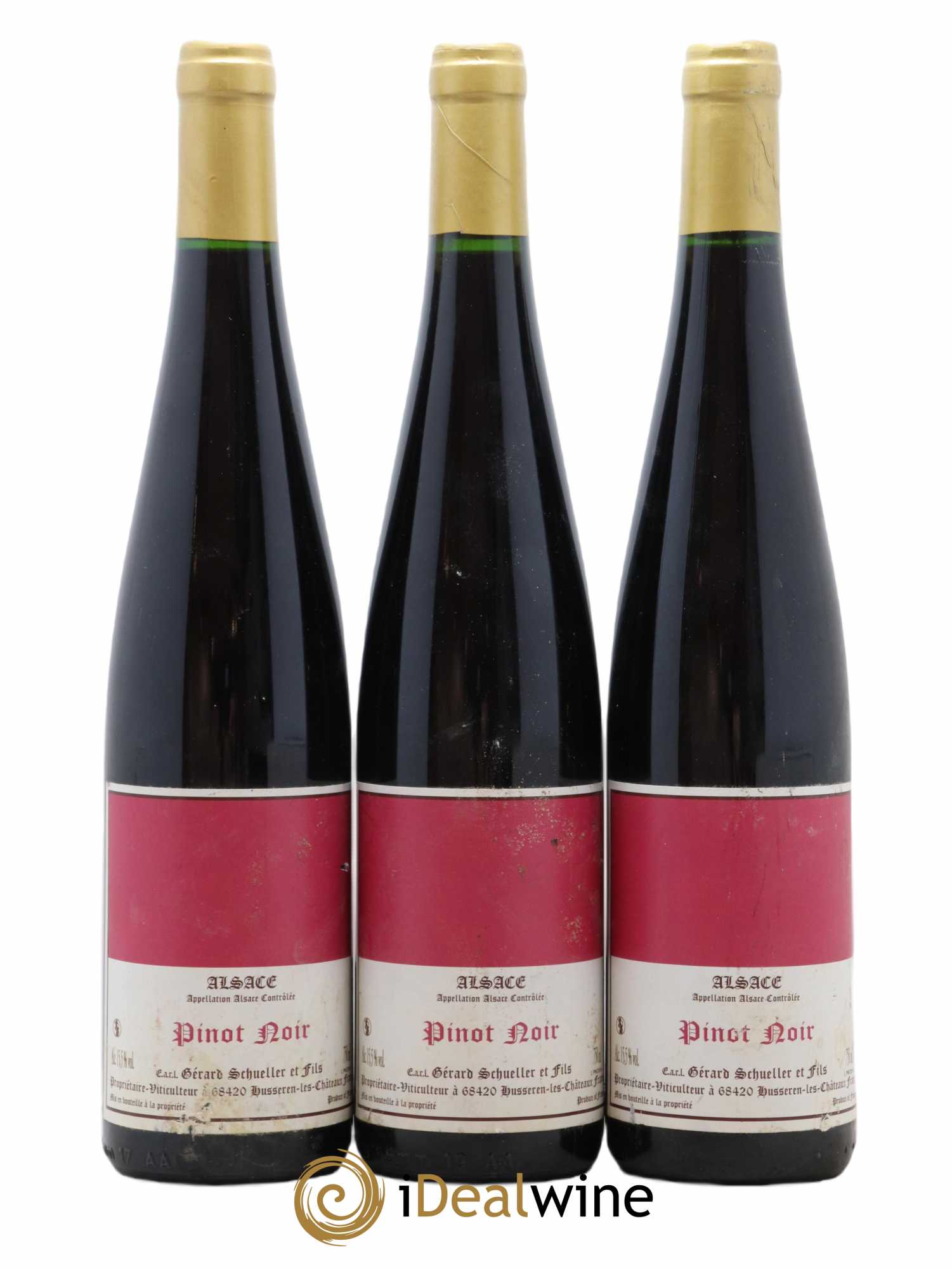 Alsace Pinot noir Le Chant des Oiseaux Gérard Schueller (Domaine) 2015 - Lot de 3 bouteilles - 0