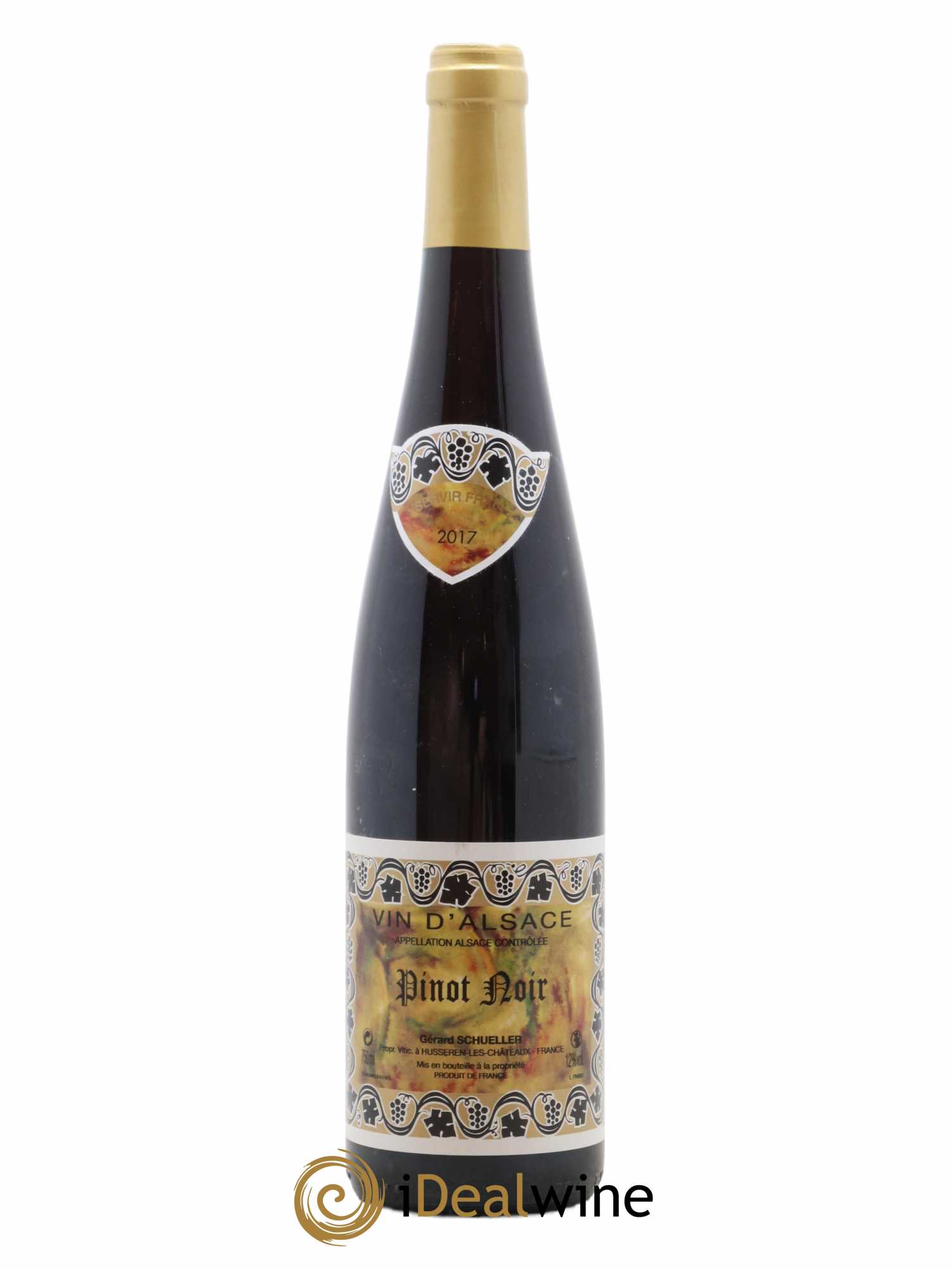 Alsace Pinot Noir Gérard Schueller (Domaine) 2017 - Lot de 1 bouteille - 0
