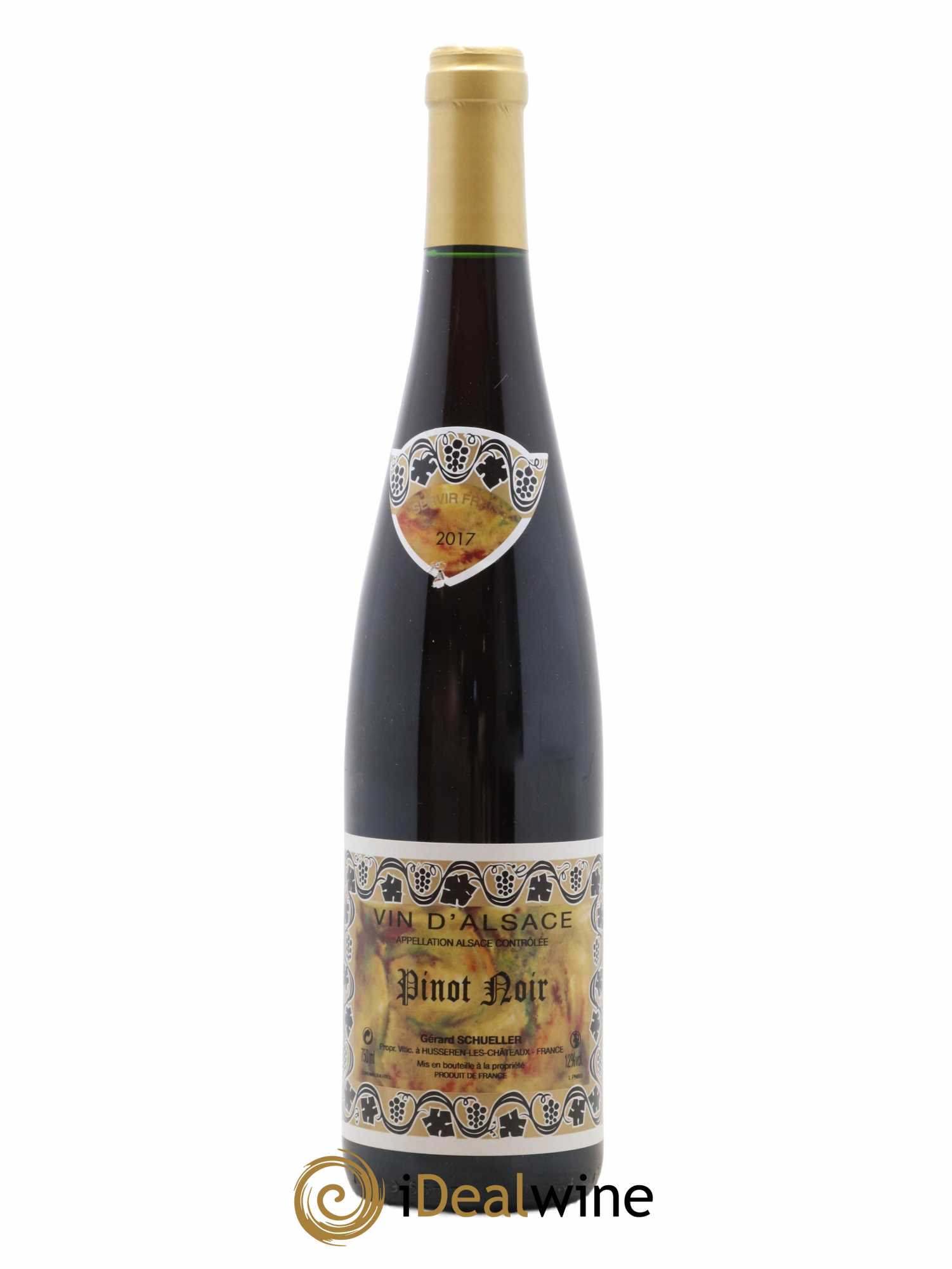 Alsace Pinot Noir Gérard Schueller (Domaine) 2017 - Lot de 1 bouteille - 0