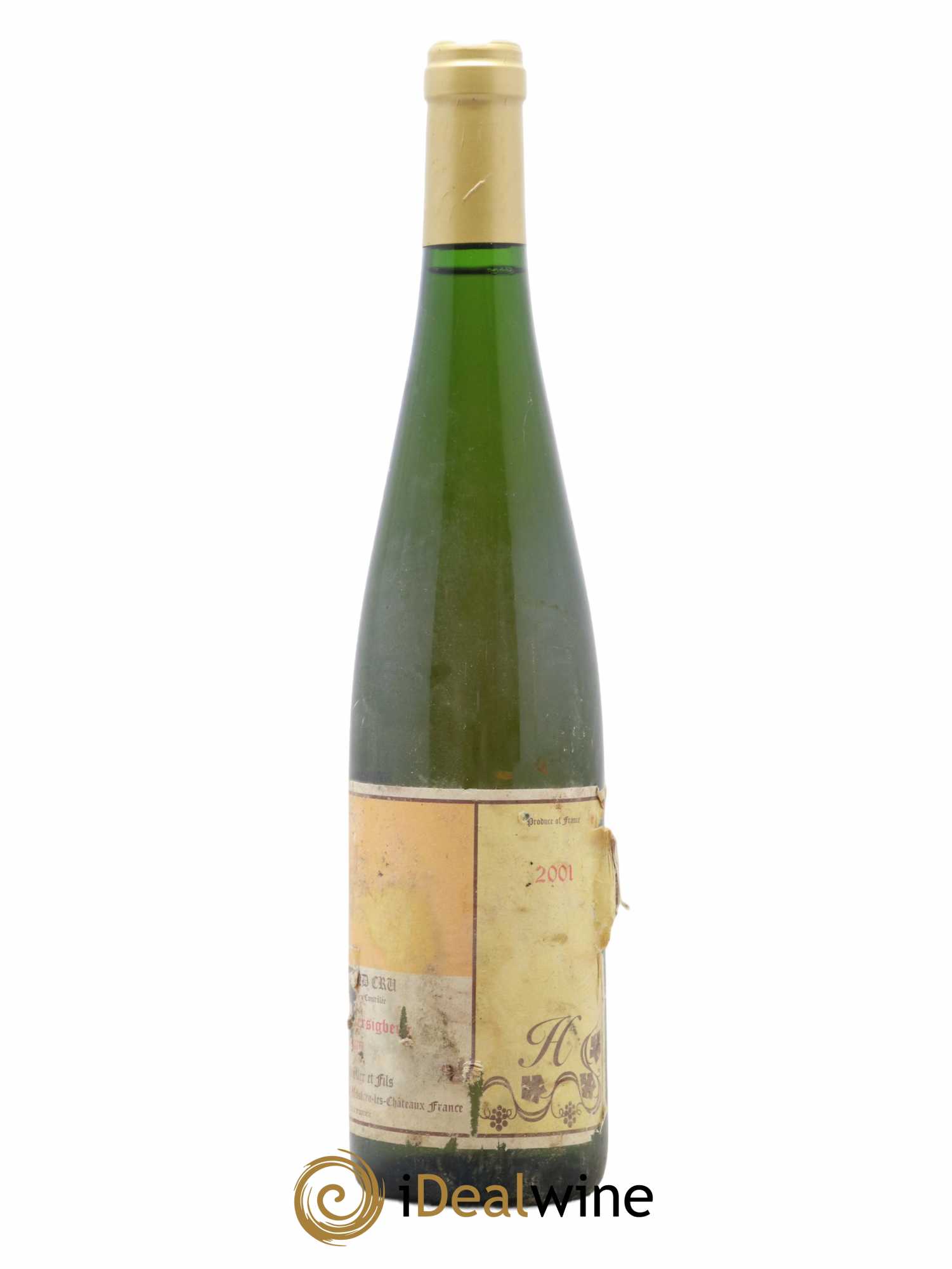 Alsace Riesling Grand Cru Pfersigberg Gérard Schueller (Domaine) 2001 - Lot de 1 bouteille - 1