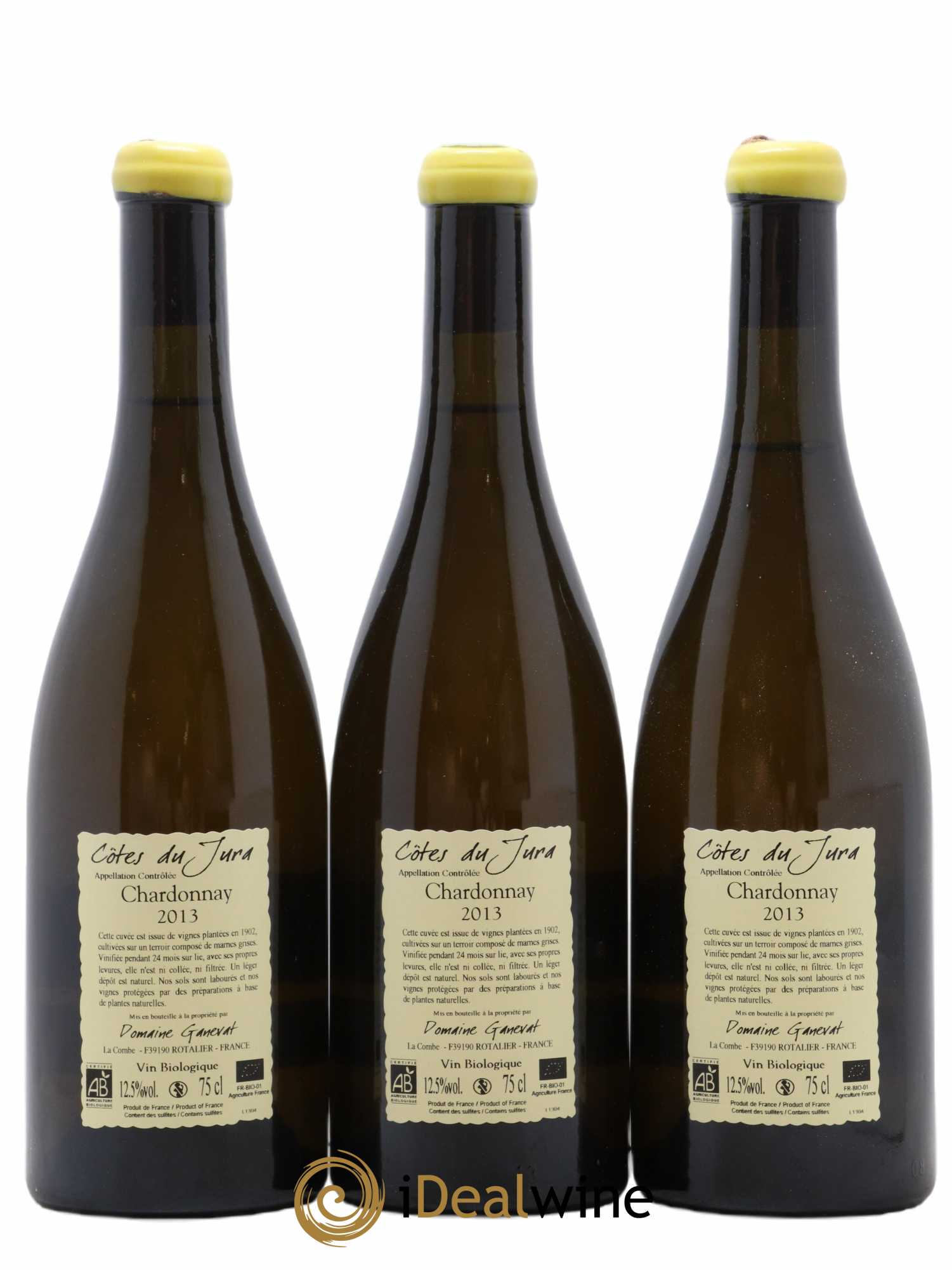 Côtes du Jura Les Chalasses Vieilles Vignes Jean-François Ganevat (Domaine) 2013 - Lot de 3 bouteilles - 1