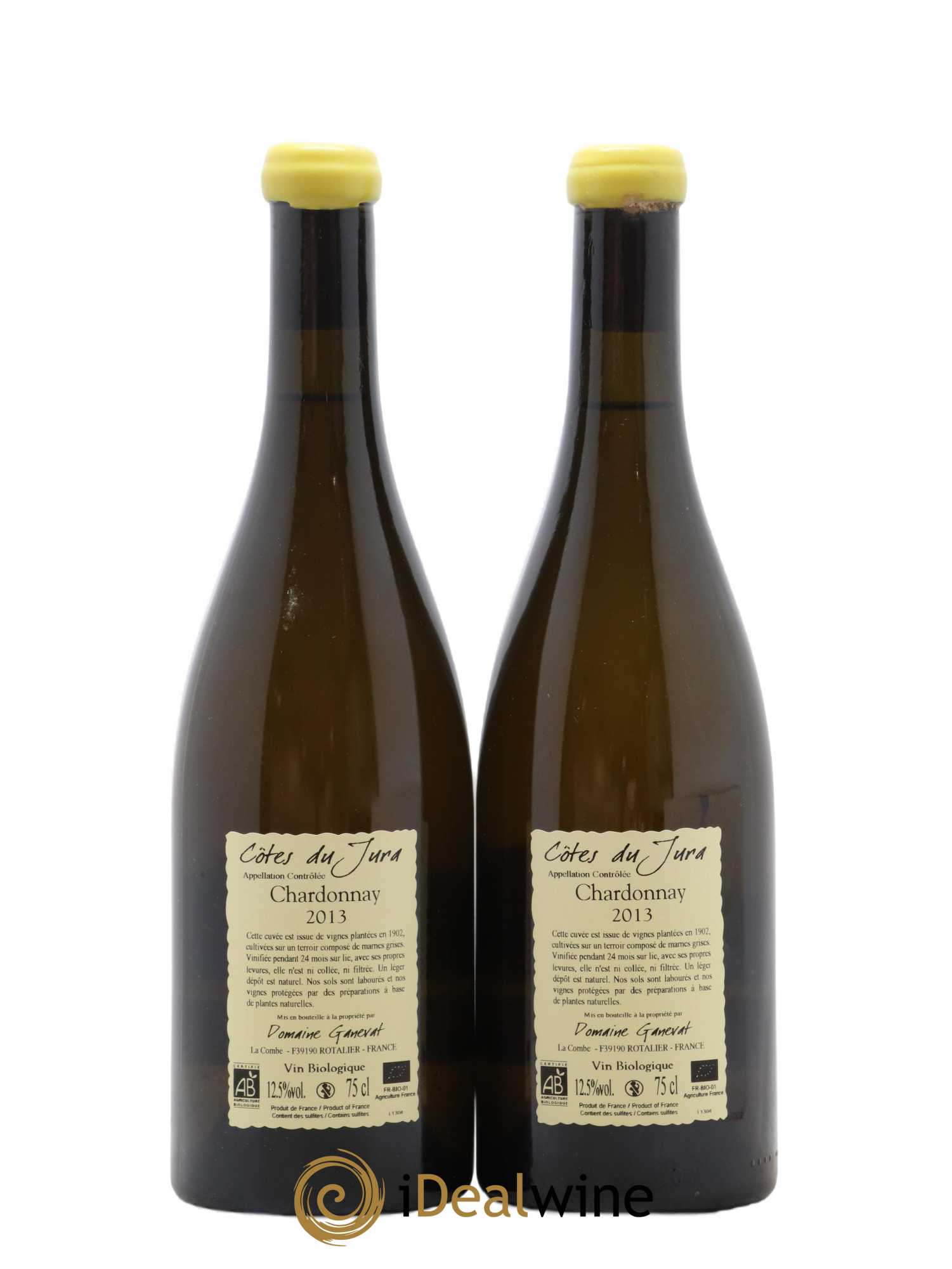 Côtes du Jura Les Chalasses Vieilles Vignes Jean-François Ganevat (Domaine) 2013 - Lot de 2 bouteilles - 1