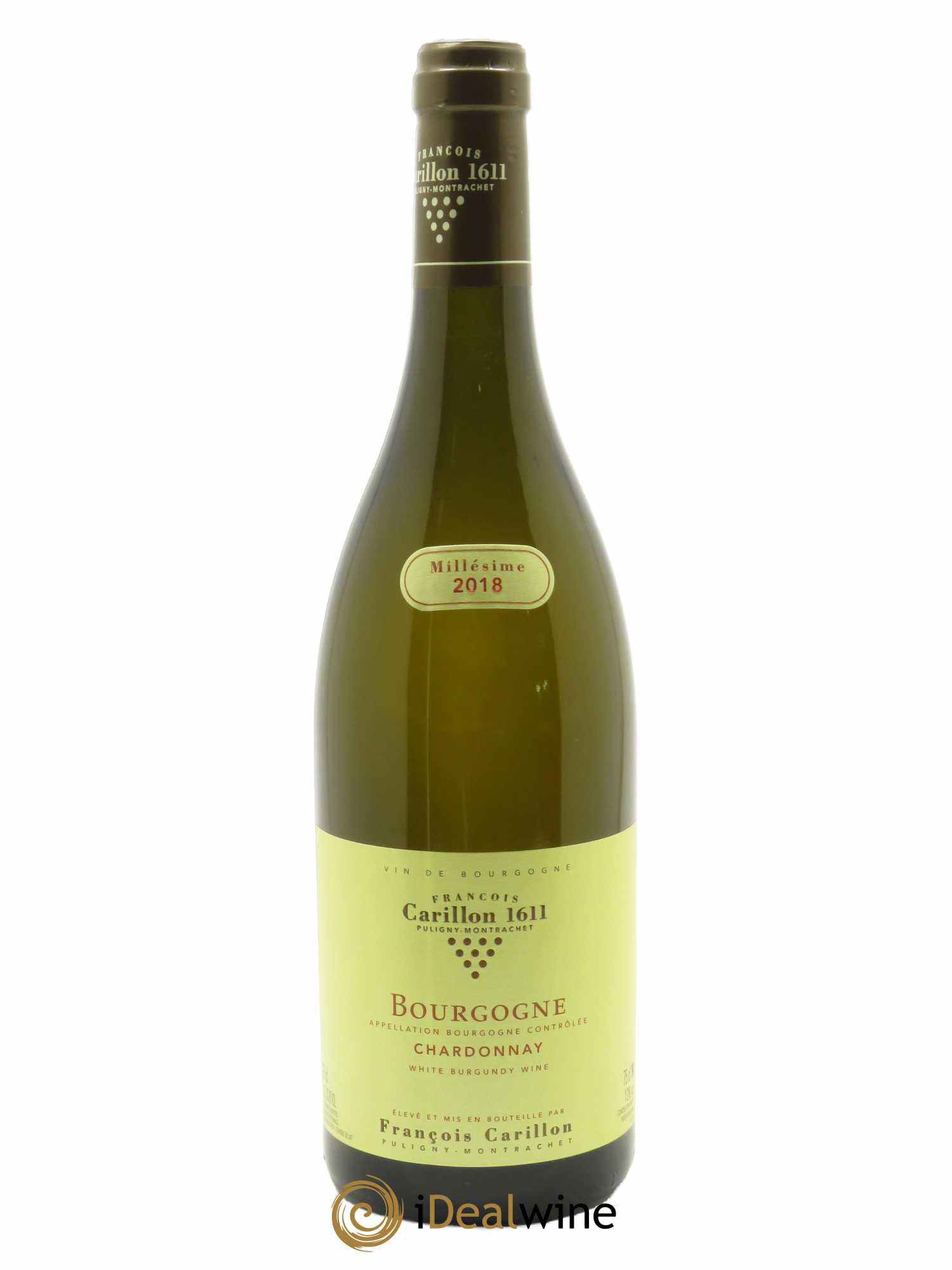 Bourgogne François Carillon 2018 - Lot de 1 bouteille - 0