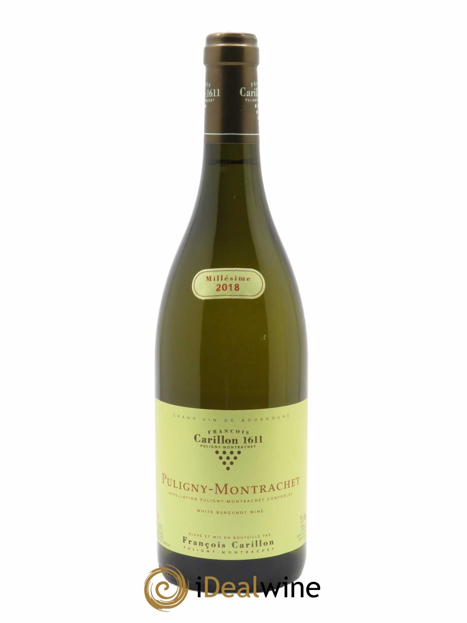 Puligny-Montrachet François Carillon 2018 - Lot de 1 bouteille - 0