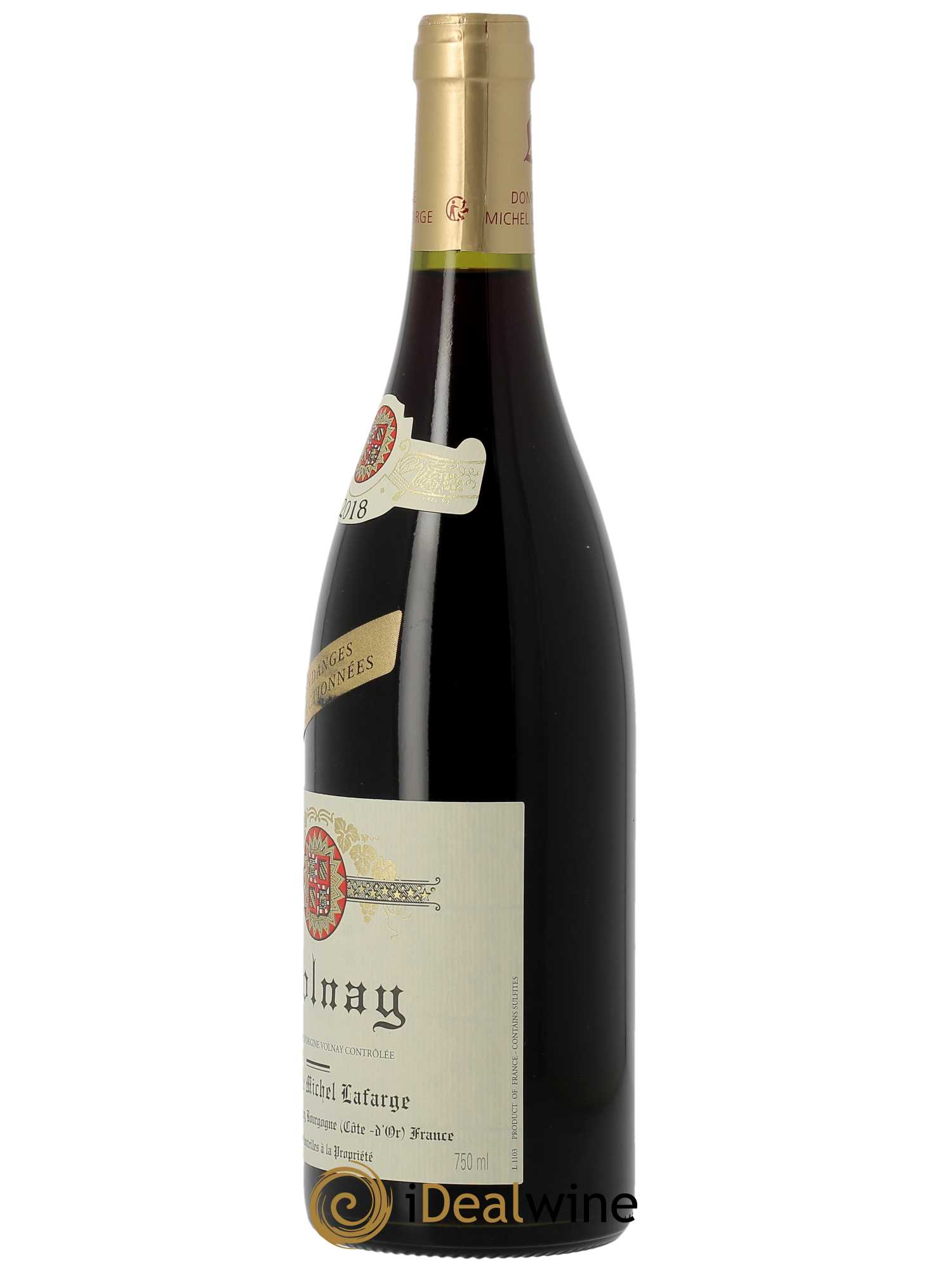 Volnay Vendanges sélectionnées Lafarge (Domaine) 2018 - Lot de 1 bouteille - 1