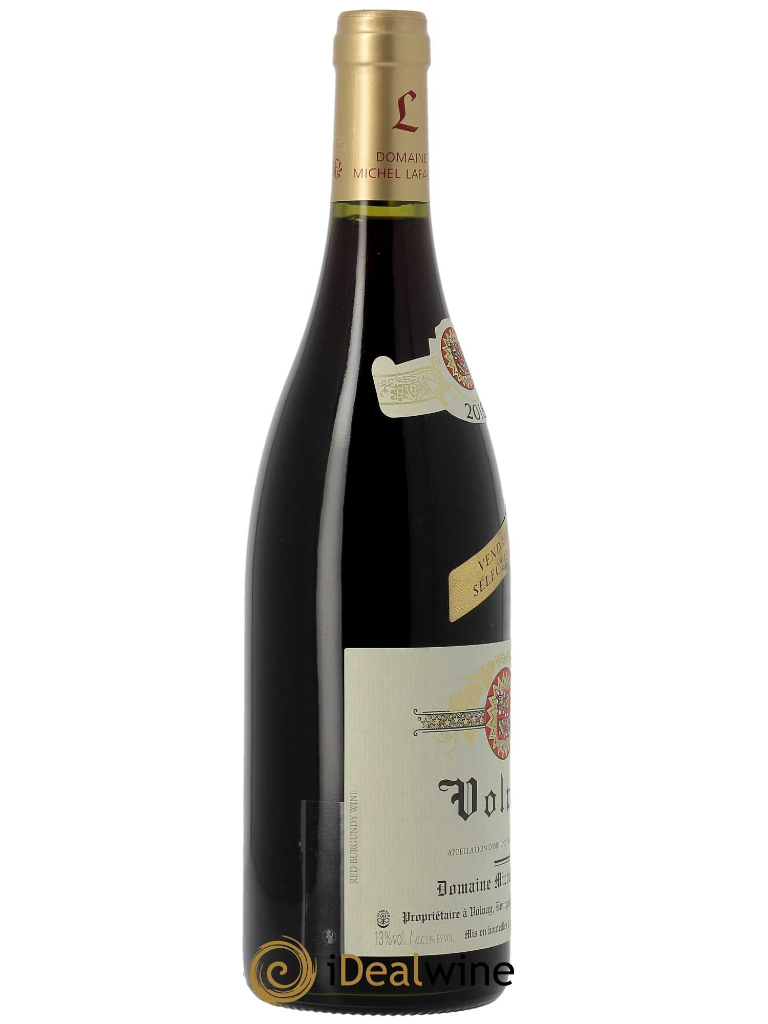 Volnay Vendanges sélectionnées Lafarge (Domaine) 2018 - Lot de 1 bouteille - 2