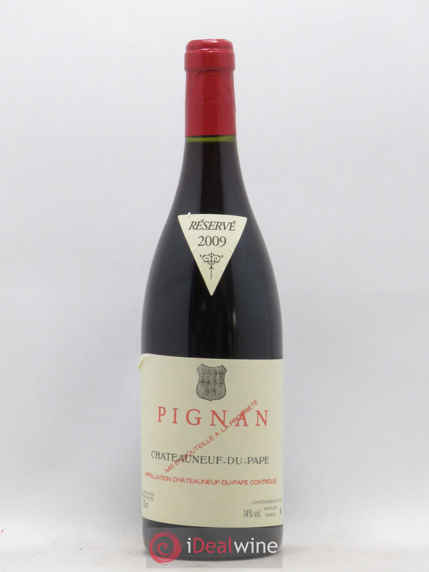 Châteauneuf-du-Pape Pignan Emmanuel Reynaud 2009 - Lot de 1 bouteille - 0