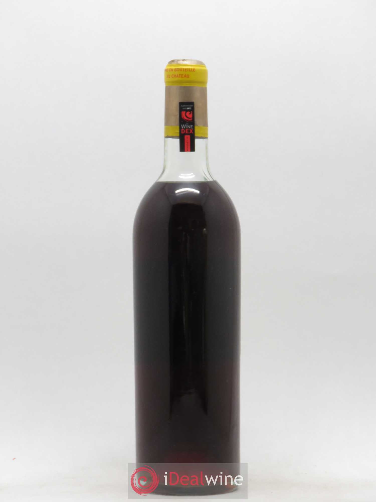 Château d' Yquem 1er Cru Classé Supérieur 1963 - Lotto di 1 bottiglia - 1