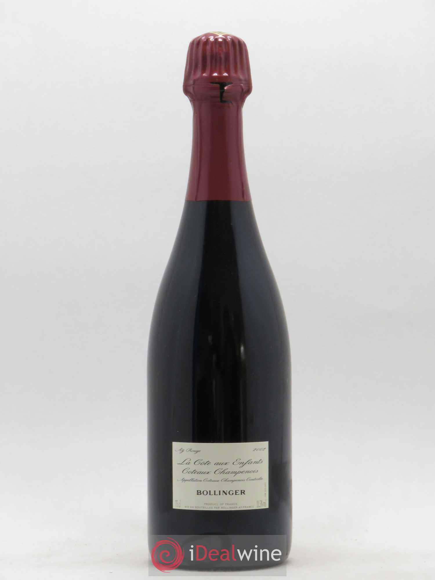 La Côte Aux Enfants Bollinger 2002 - Lot de 1 bouteille - 0