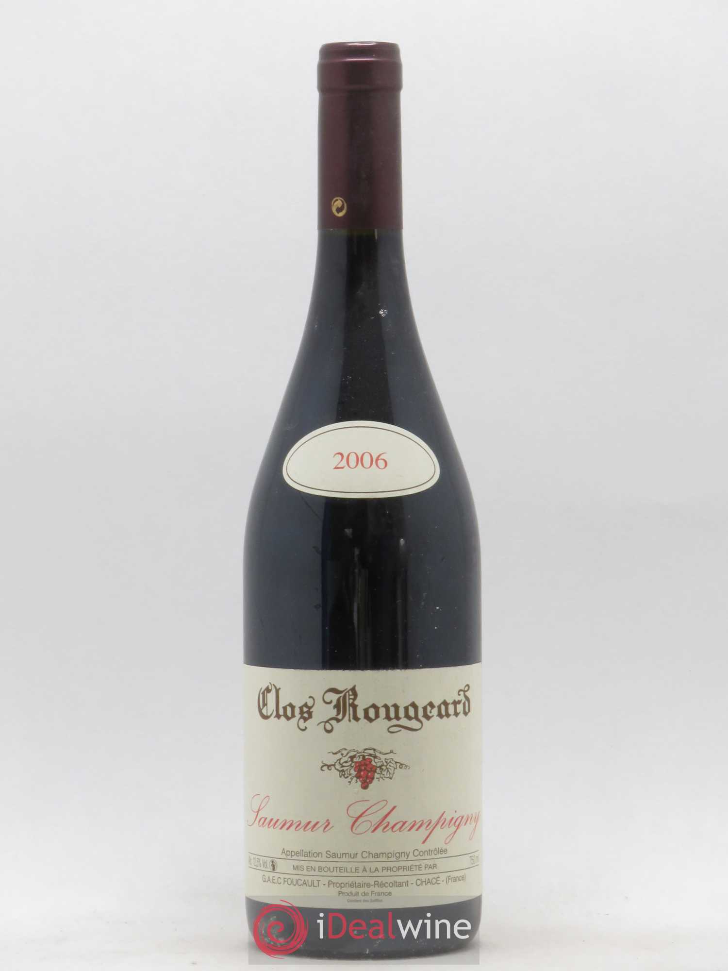 Saumur-Champigny Clos Rougeard 2006 - Lot de 1 bouteille - 0