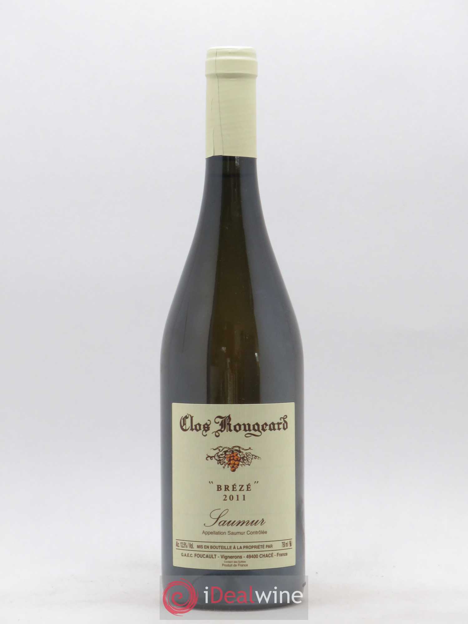 Saumur Brézé Clos Rougeard 2011 - Lot de 1 bouteille - 0