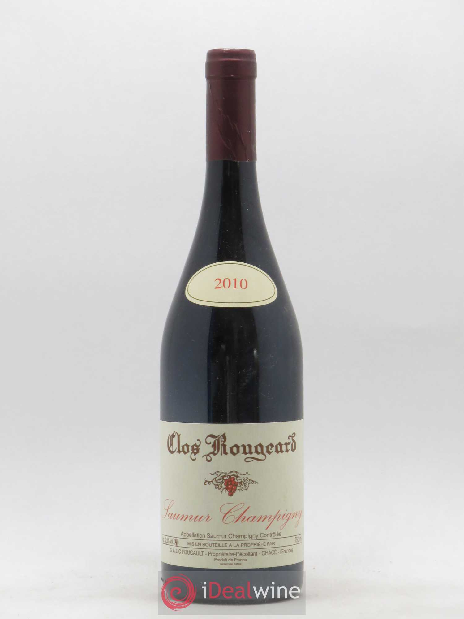 Saumur-Champigny Clos Rougeard 2010 - Lot de 1 bouteille - 0