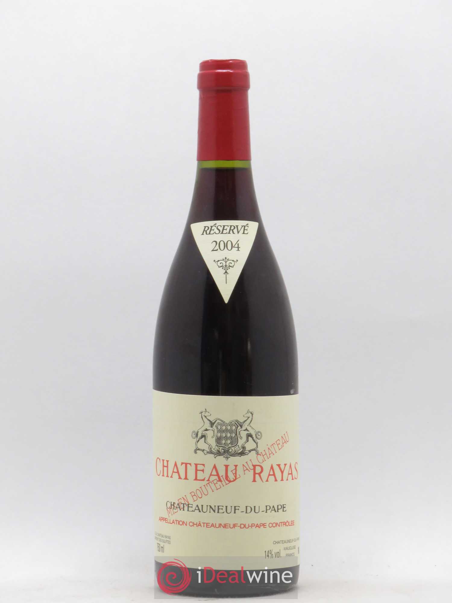 Châteauneuf-du-Pape Château Rayas Emmanuel Reynaud 2004 - Lot de 1 bouteille - 0
