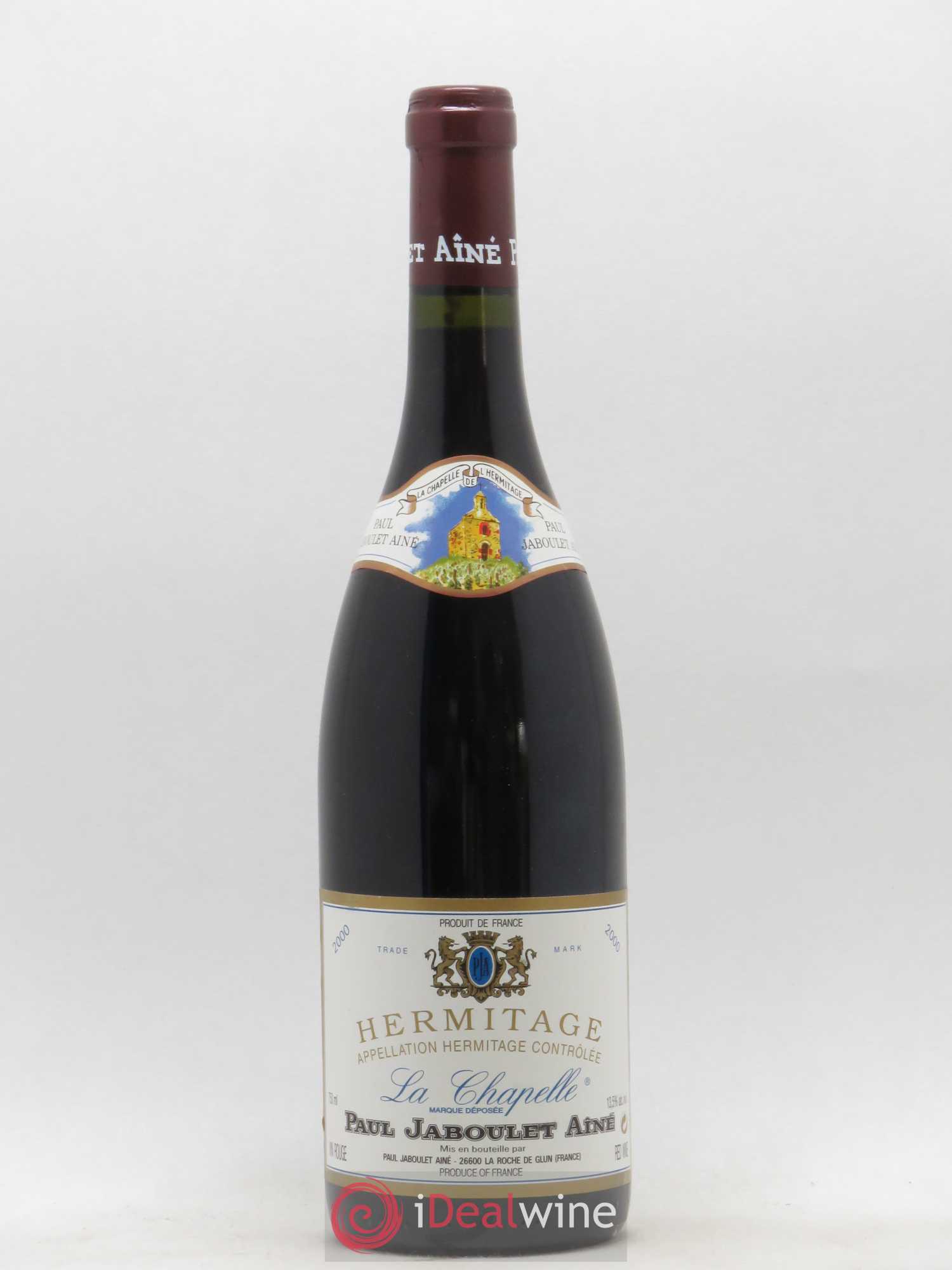 Hermitage La Chapelle Paul Jaboulet Ainé 2000 - Lot de 1 bouteille - 0
