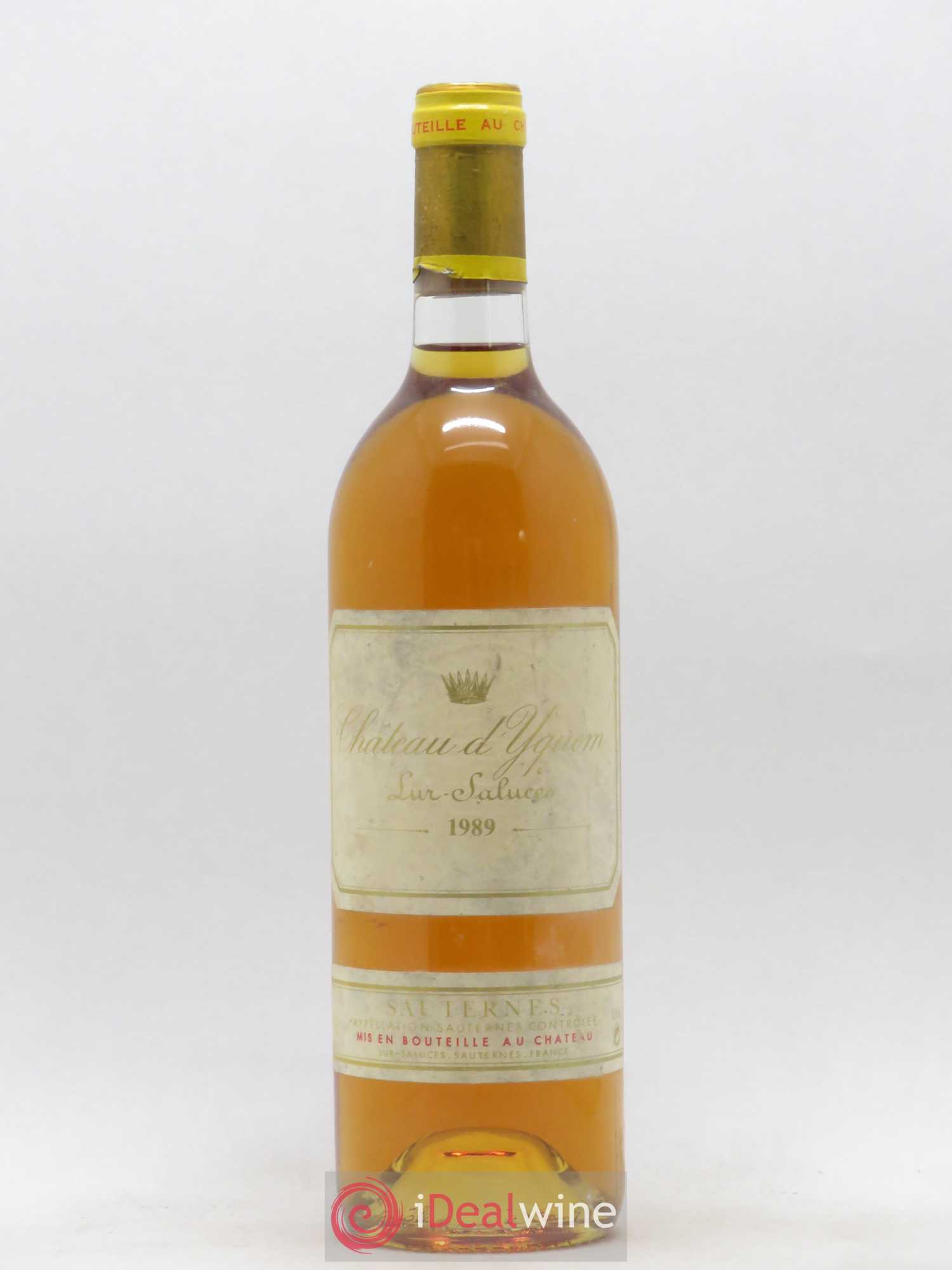 Château d' Yquem 1er Cru Classé Supérieur 1989 - Lotto di 1 bottiglia - 0