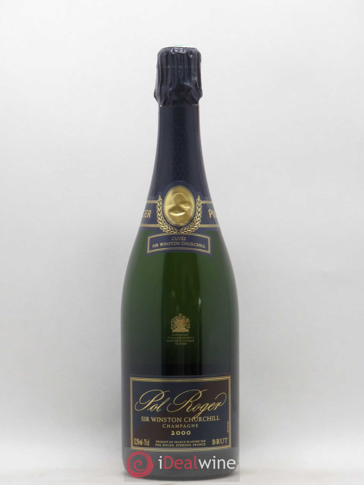 Cuvée Winston Churchill Pol Roger Brut 2000 - Lot de 1 bouteille - 0