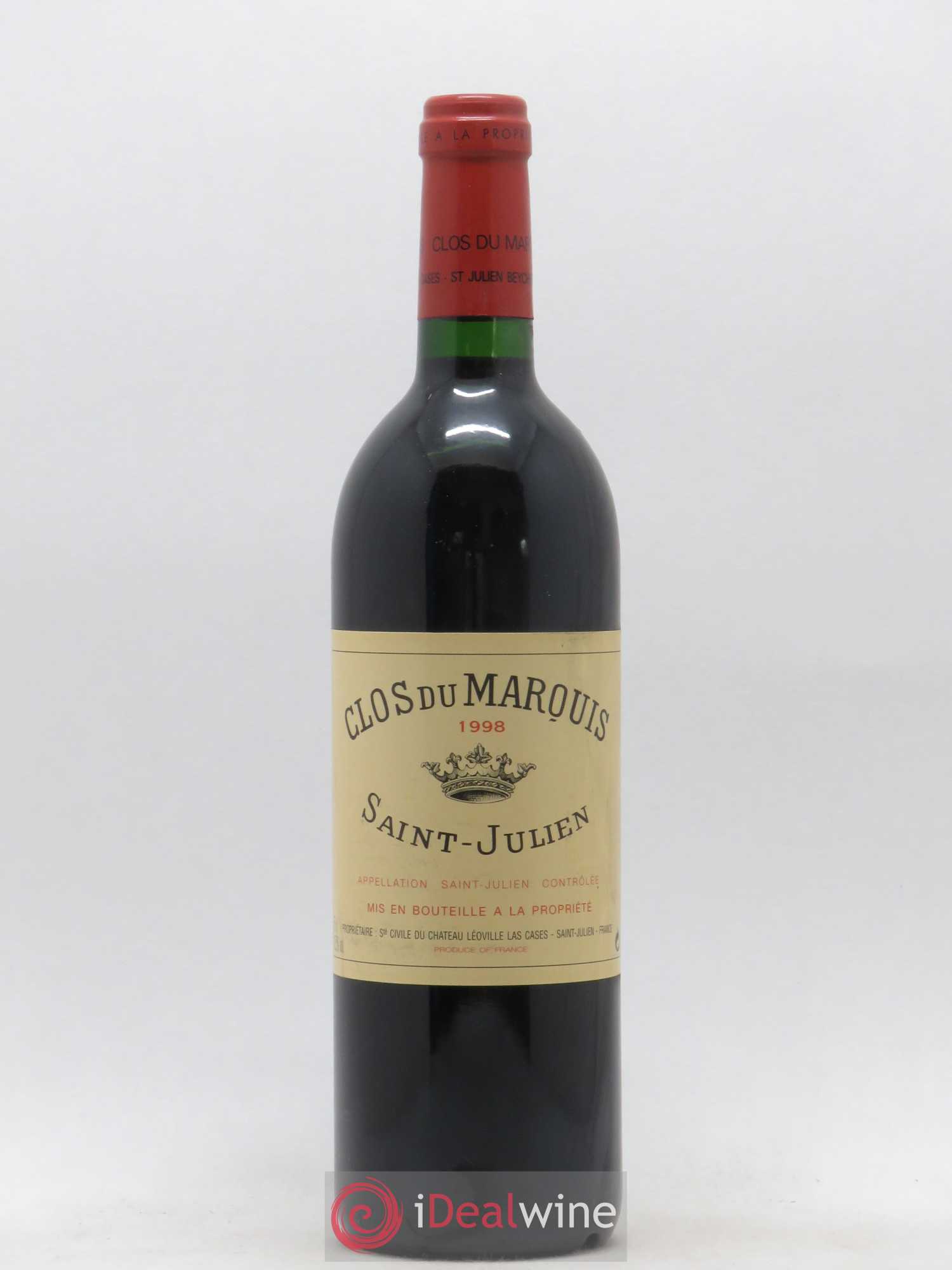 Clos du Marquis 1998 - Lot de 1 bouteille - 0