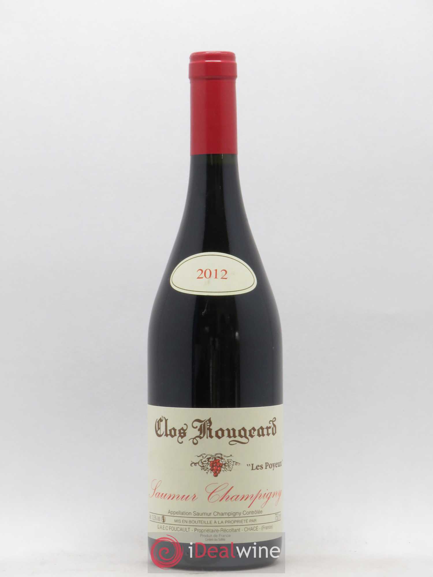 Saumur-Champigny Les Poyeux Clos Rougeard 2012 - Lot de 1 bouteille - 0