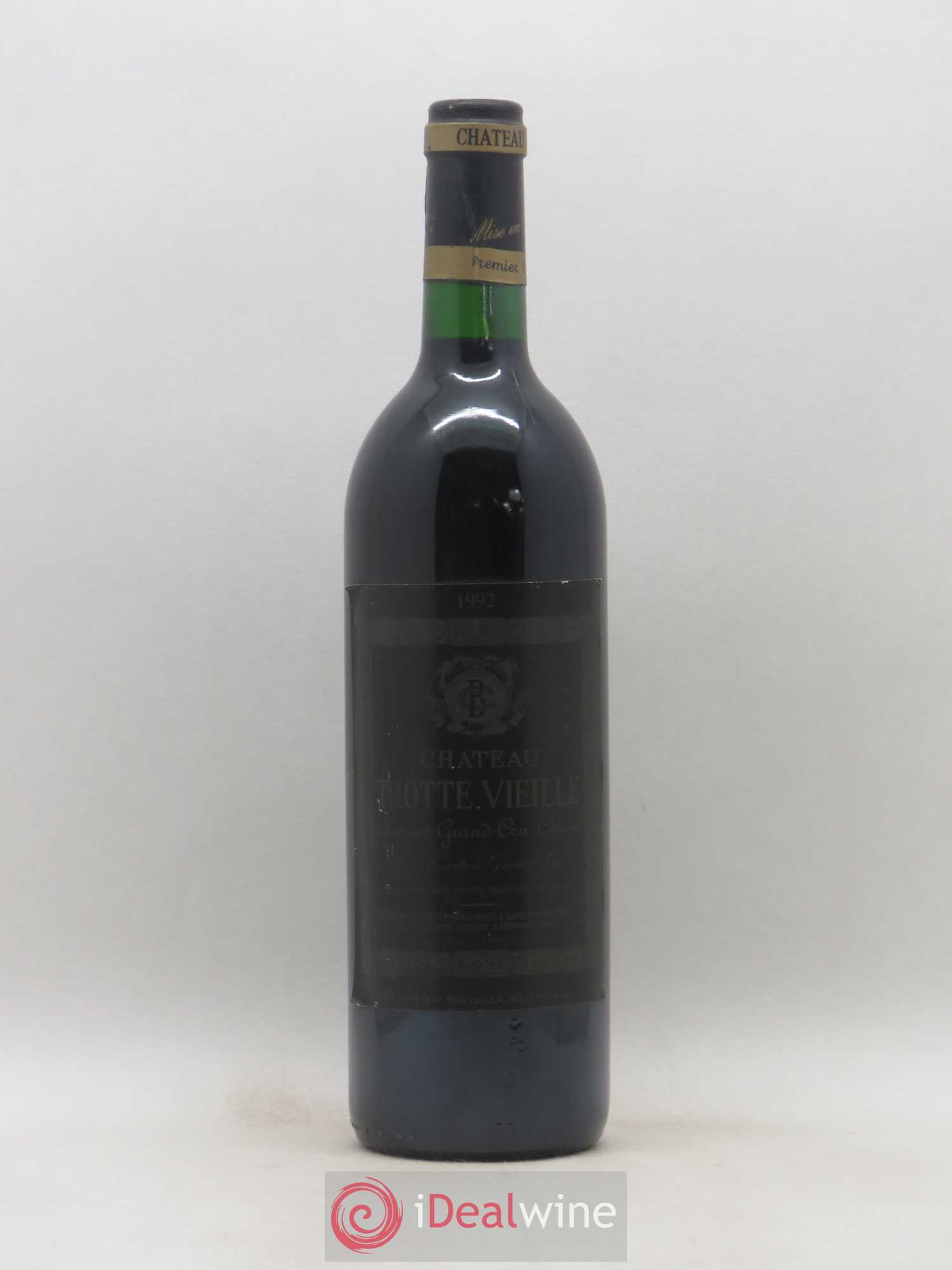 Château Trotte Vieille 1er Grand Cru Classé B 1992 - Lot de 1 bouteille - 0