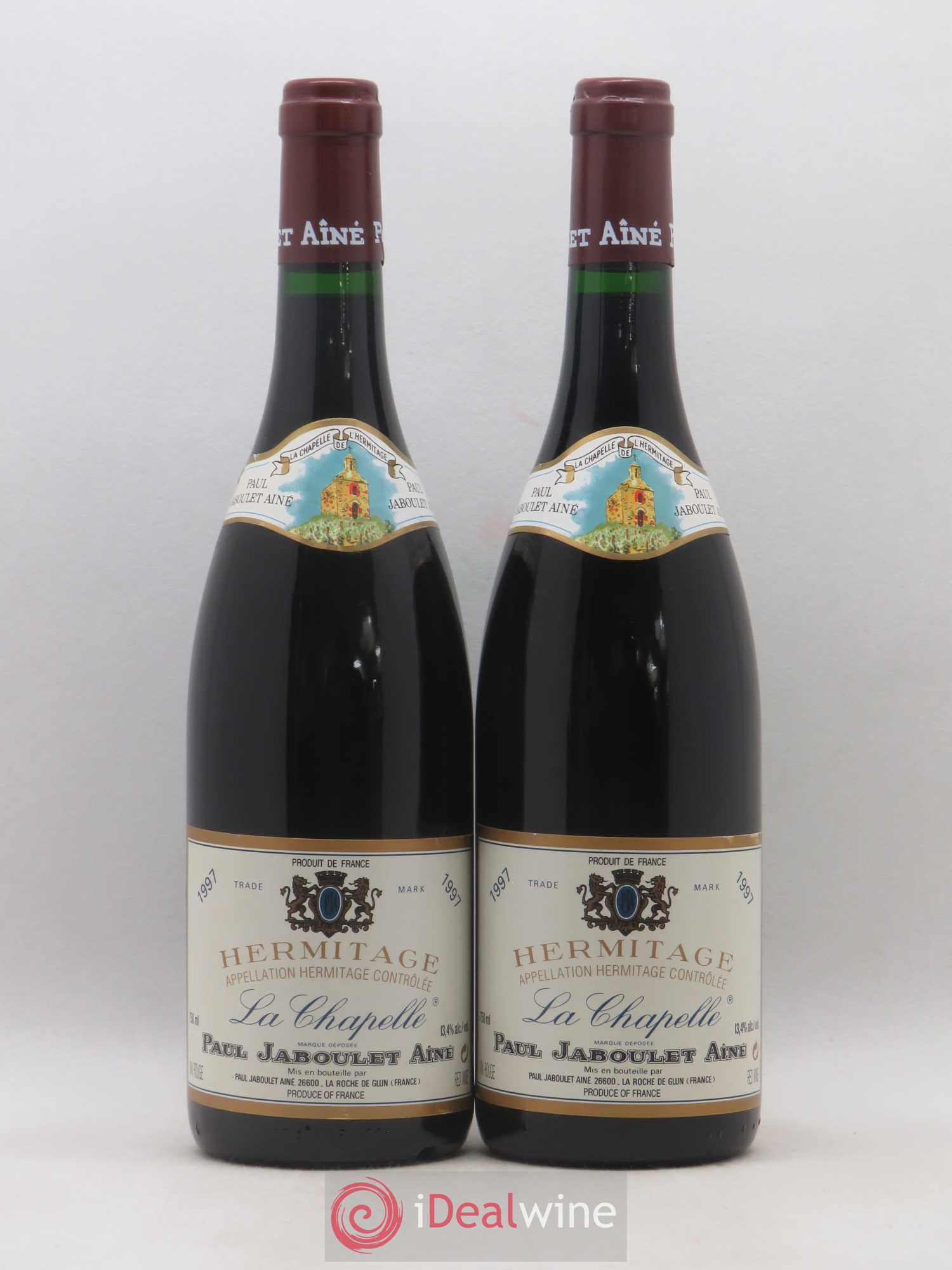 Hermitage La Chapelle Paul Jaboulet Ainé 1997 - Lot de 2 bouteilles - 0
