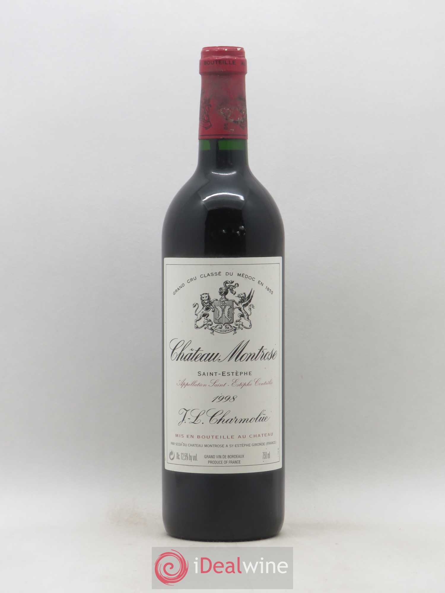 Château Montrose 2ème Grand Cru Classé 1998 - Lot de 1 bouteille - 0