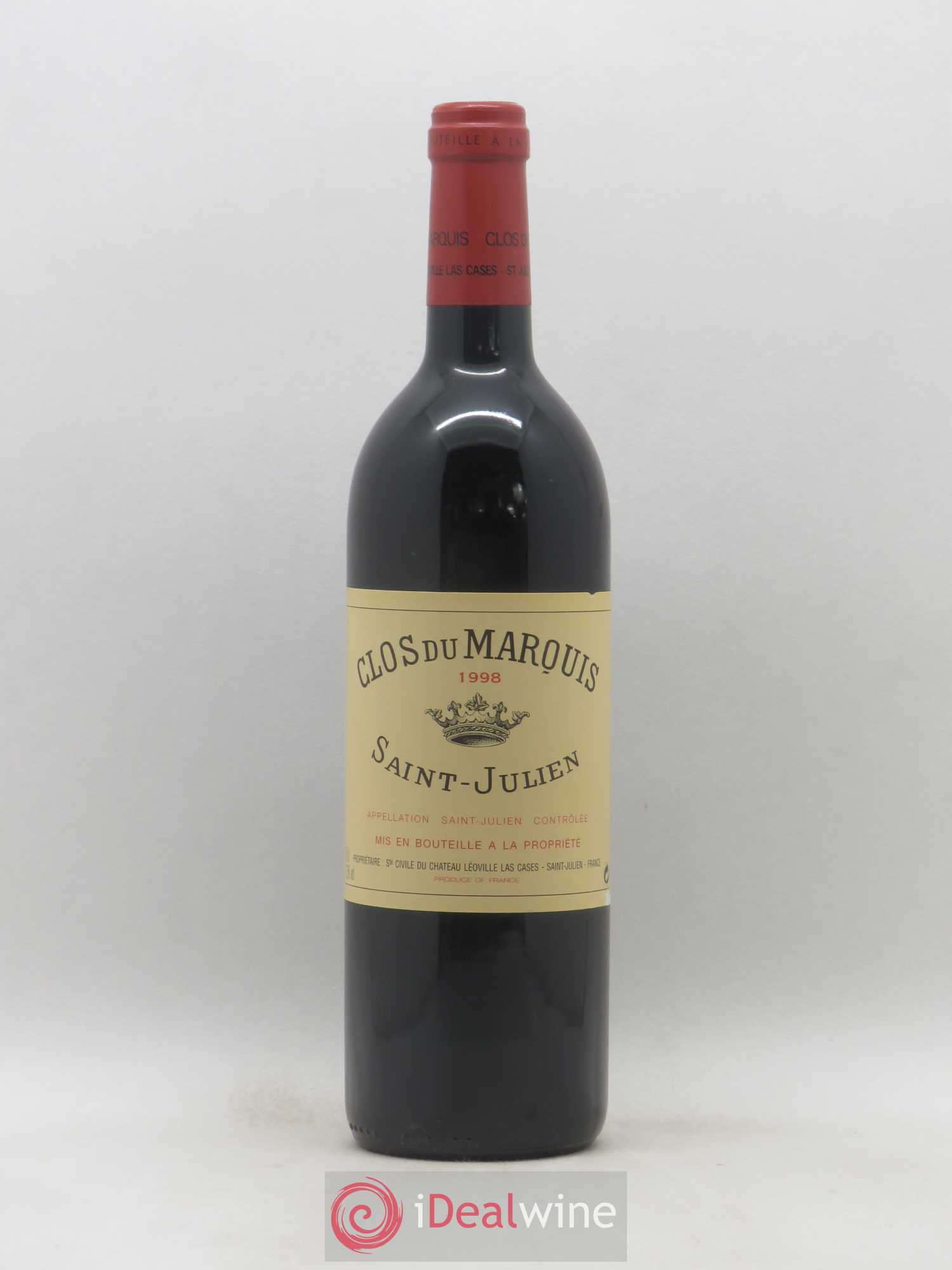 Clos du Marquis 1998 - Lot de 1 bouteille - 0